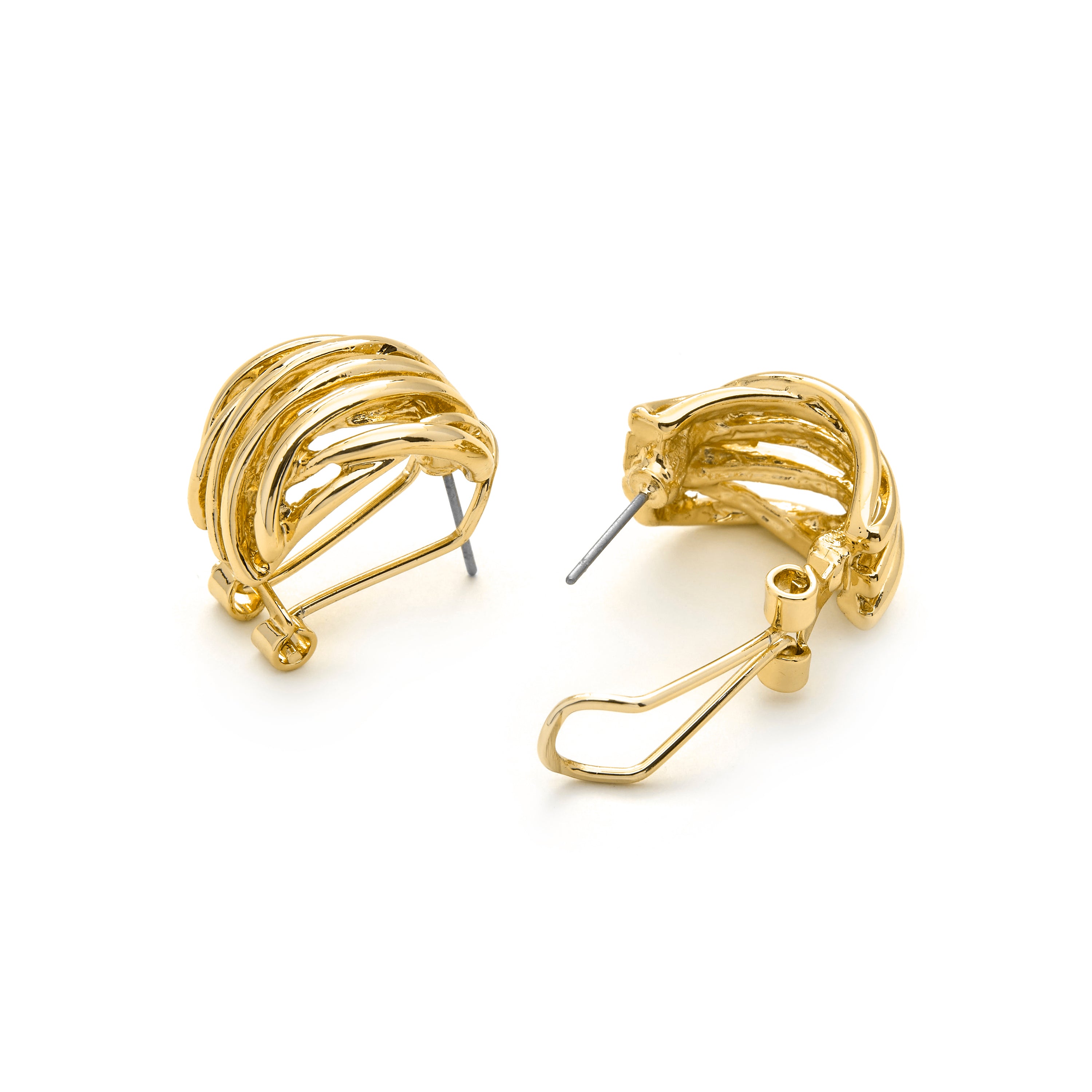 Orecchini finiti in oro giallo 18K - Goga