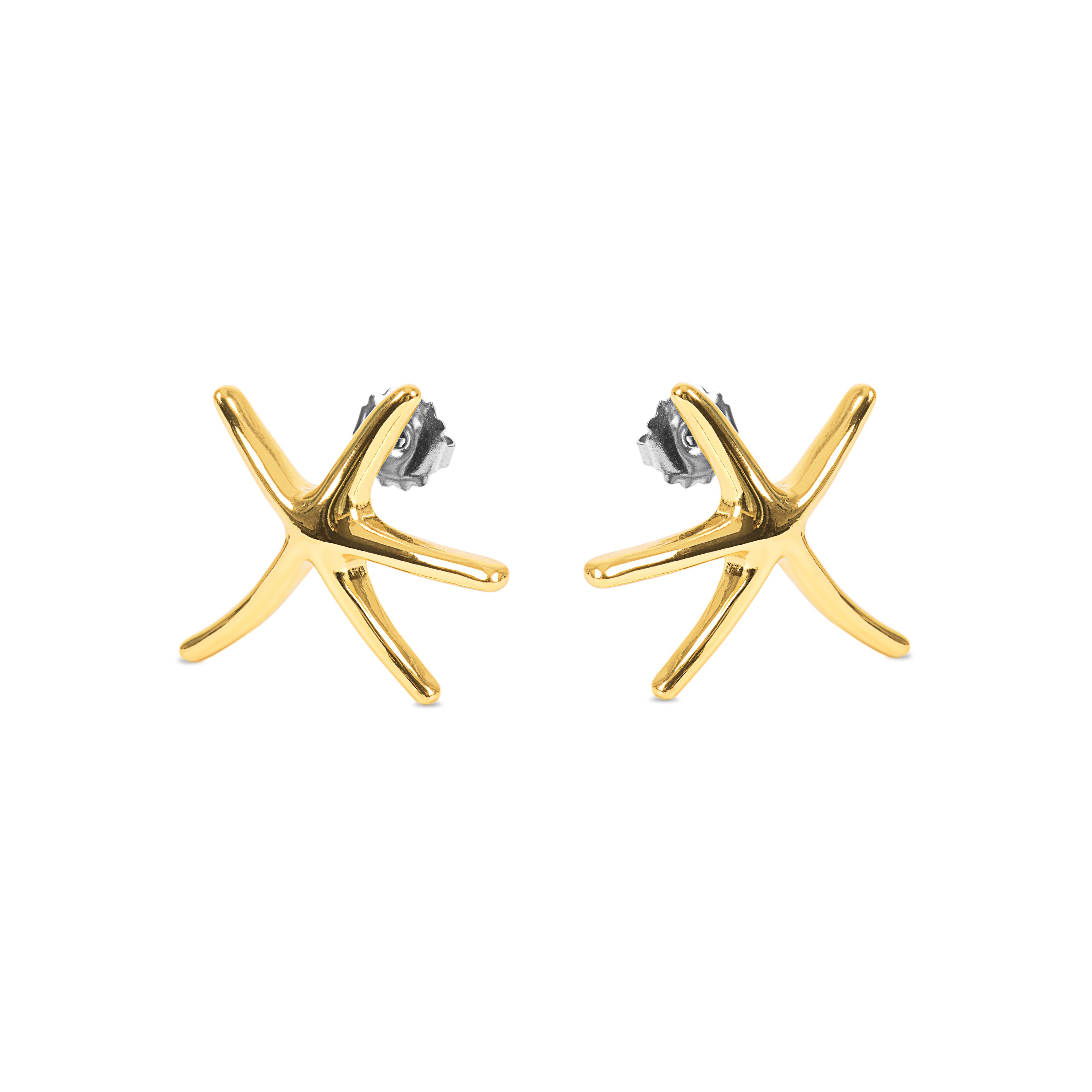 Orecchini finiti in oro giallo 18K - Amiri