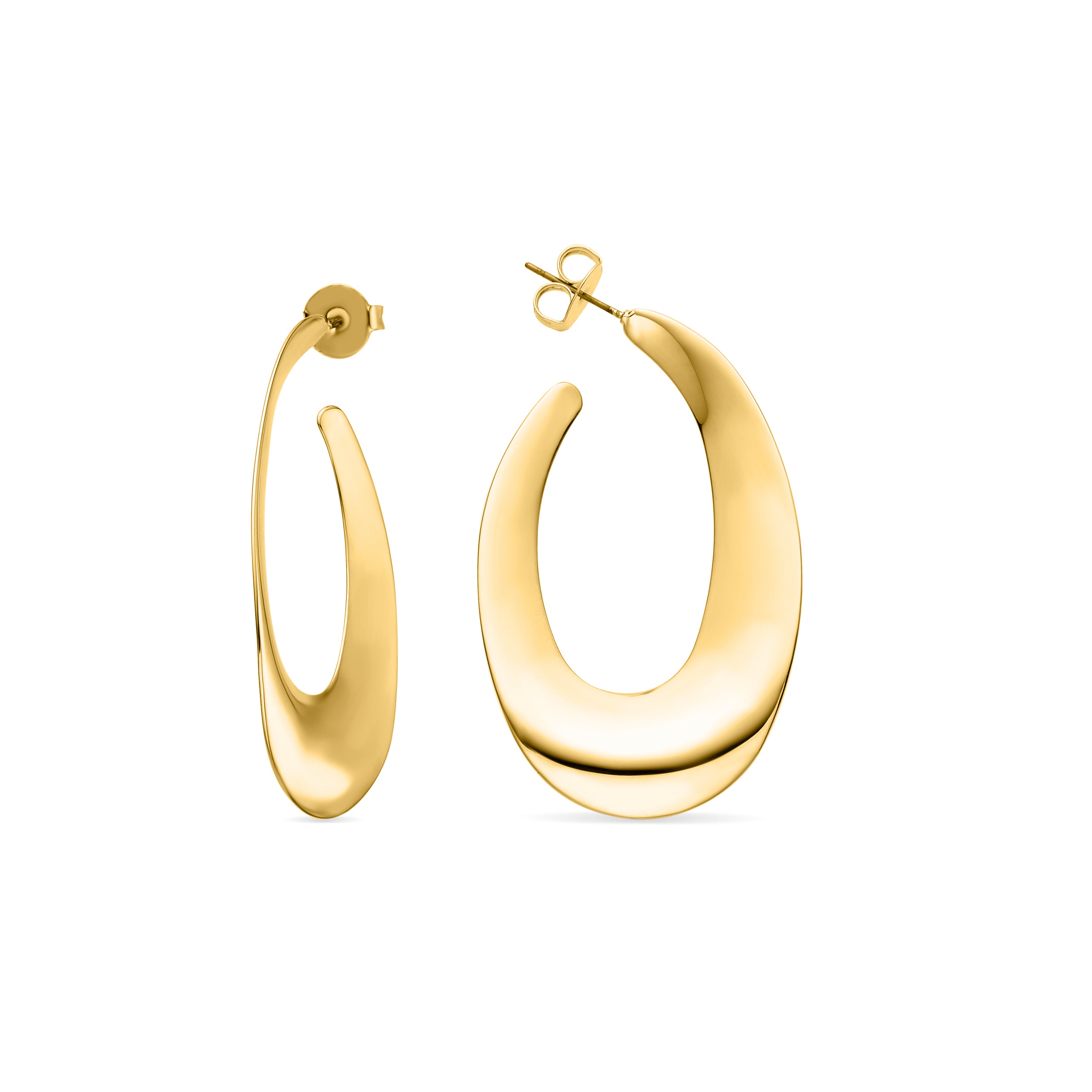 Orecchini finiti in oro giallo 18K - Saifga