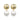 Boucles d'oreilles Thuiry avec finition en or jaune 18 carats