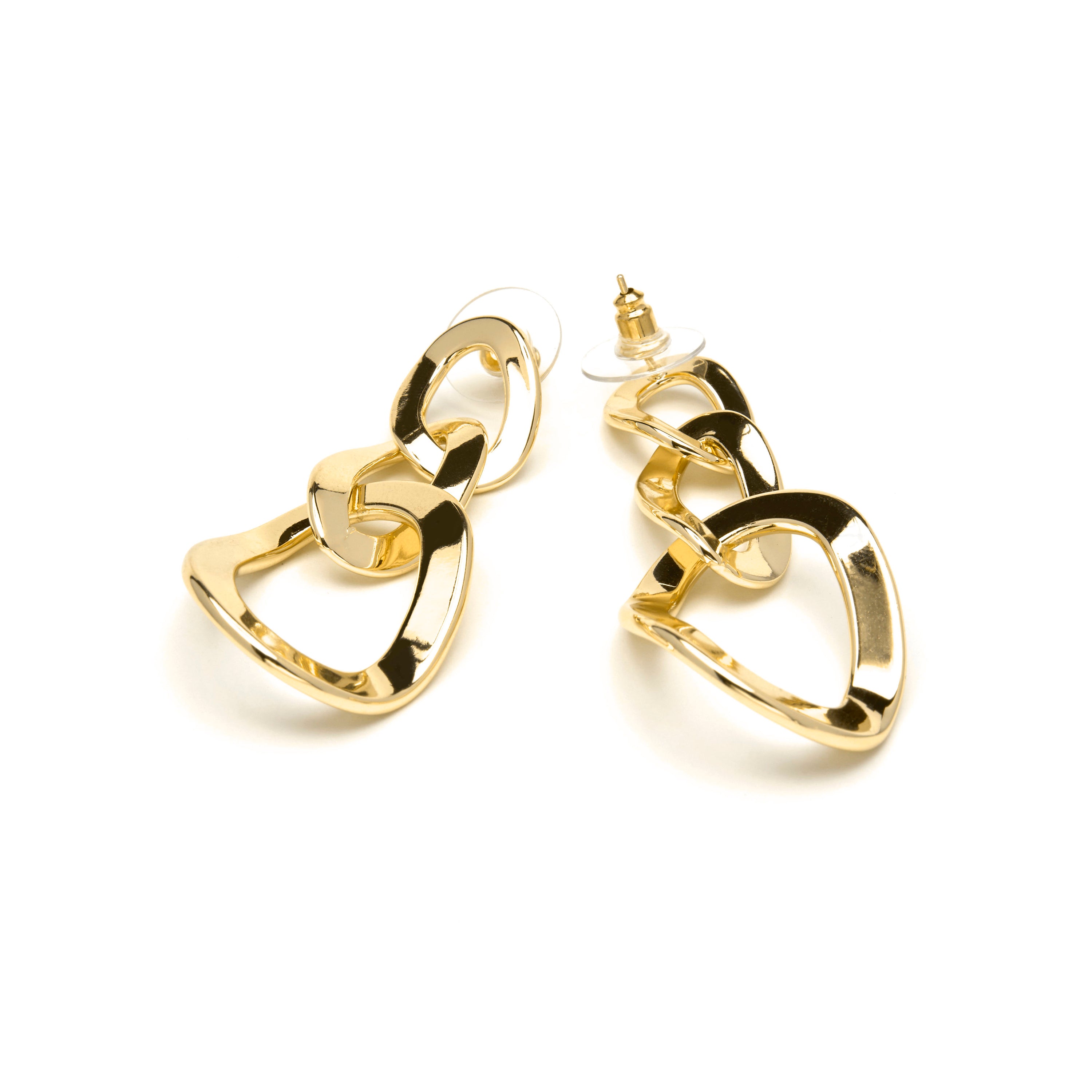 Boucles d'oreilles finition or jaune 18k - Saus