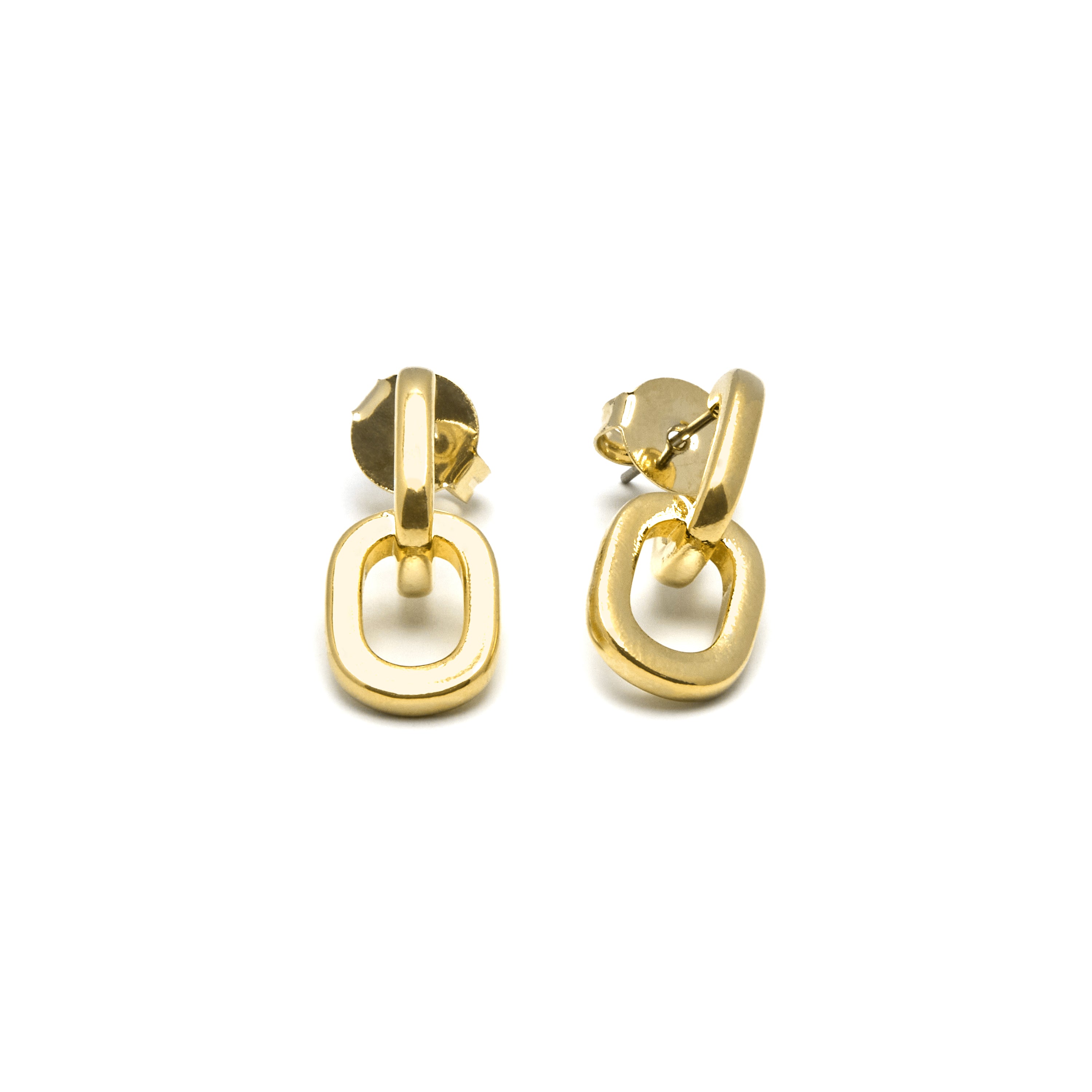 Orecchini finiti in oro giallo 18K - Khihu