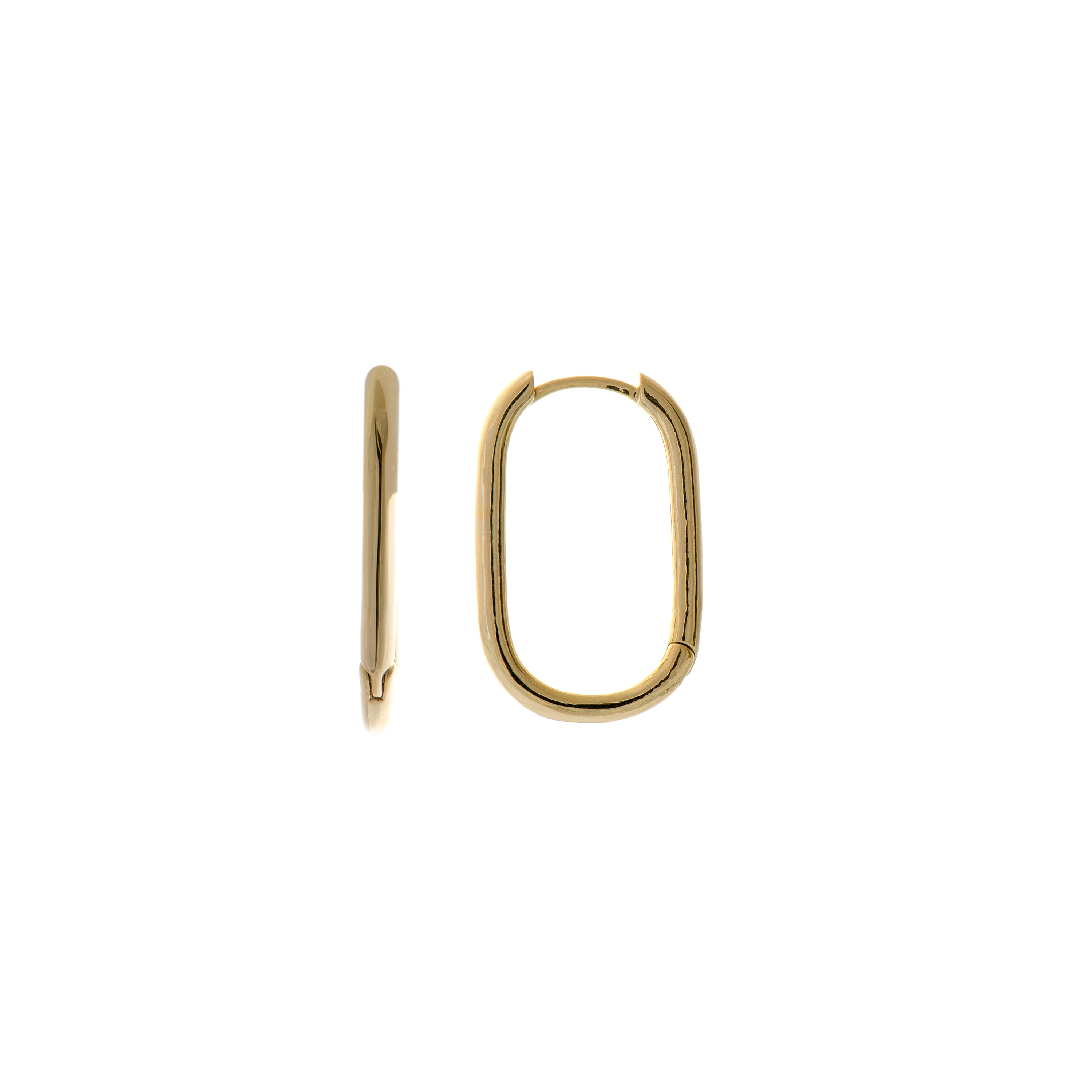 Earrings finished in 18K yellow gold - Tosith