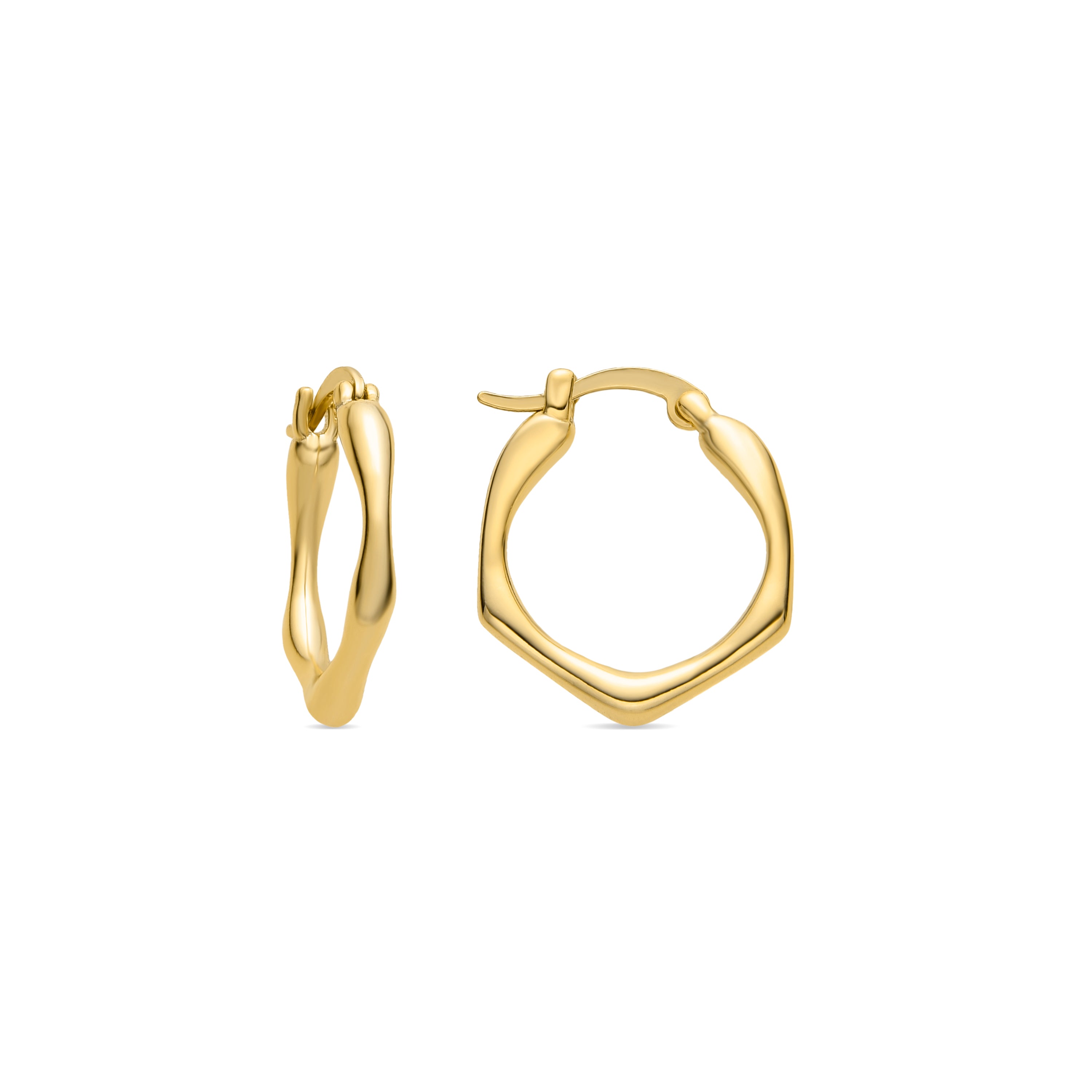 Ohrringe 18K Gold-Finish - Watyo