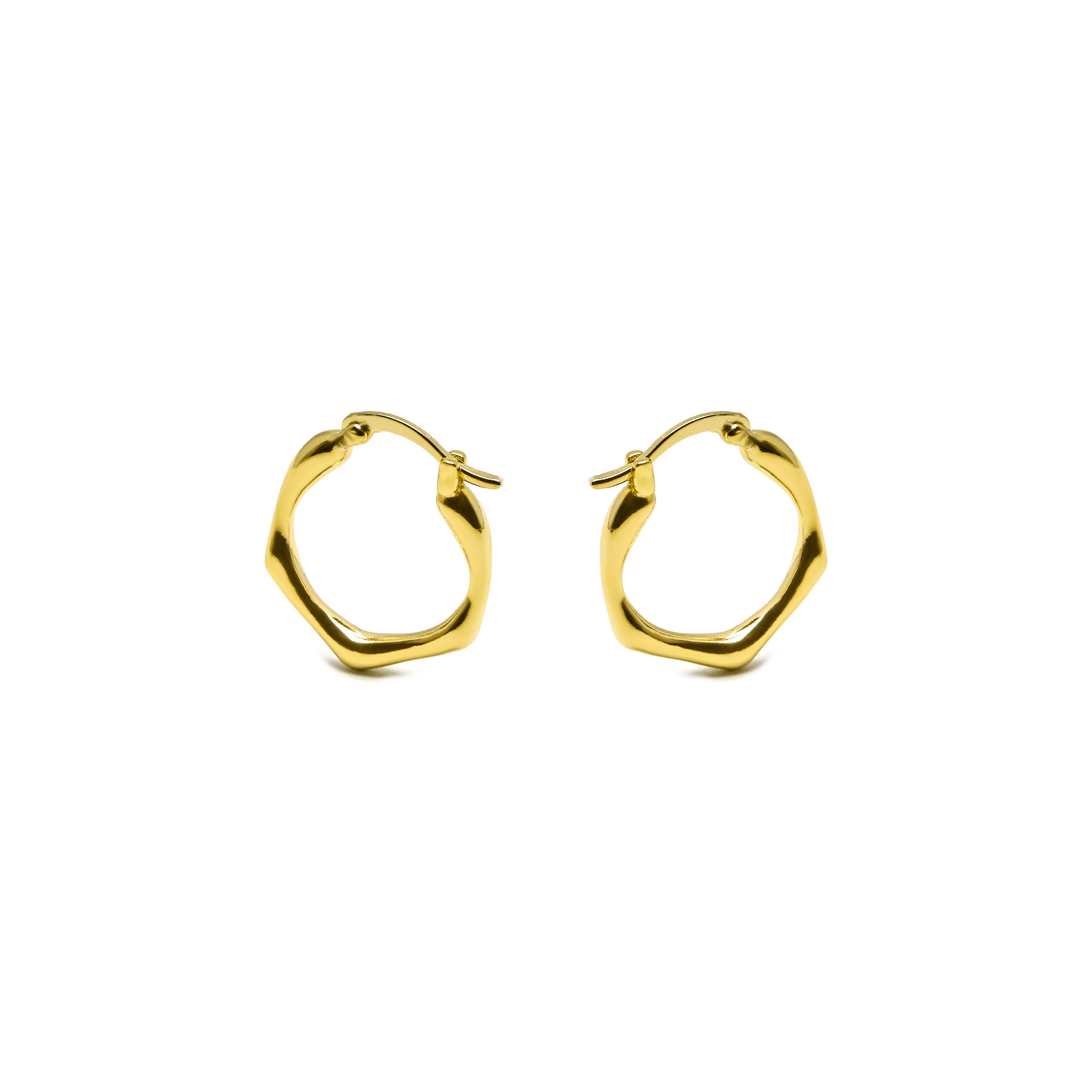 Ohrringe 18K Gold-Finish - Watyo