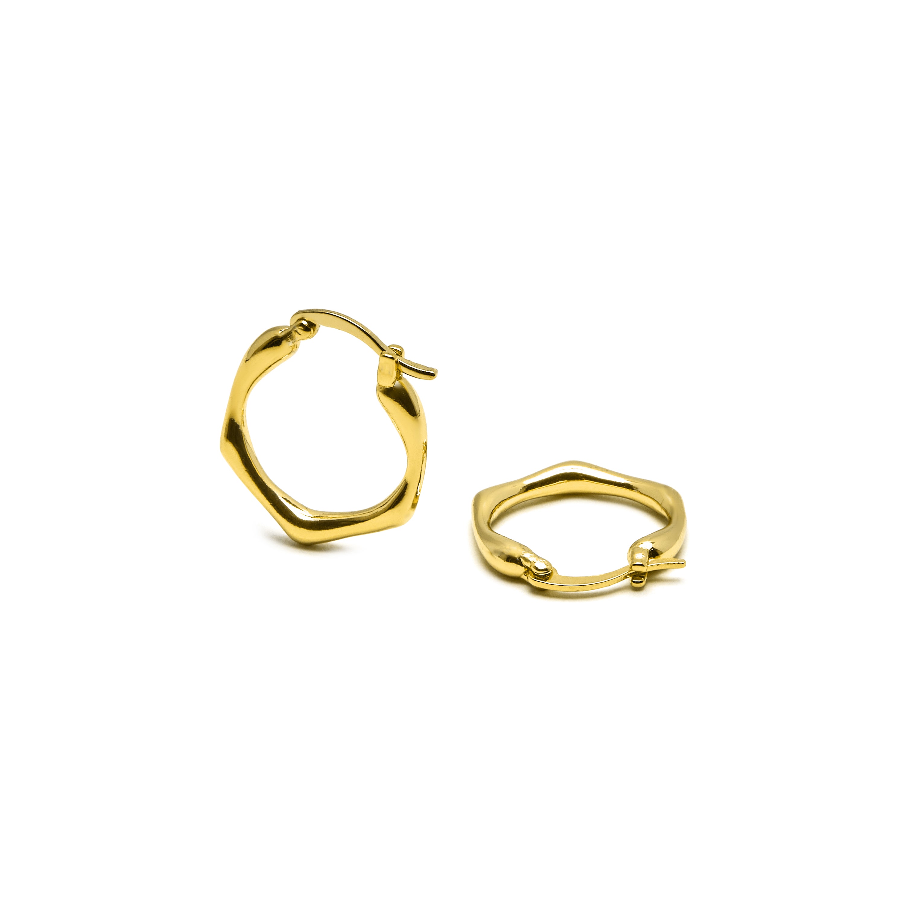 Ohrringe 18K Gold-Finish - Watyo