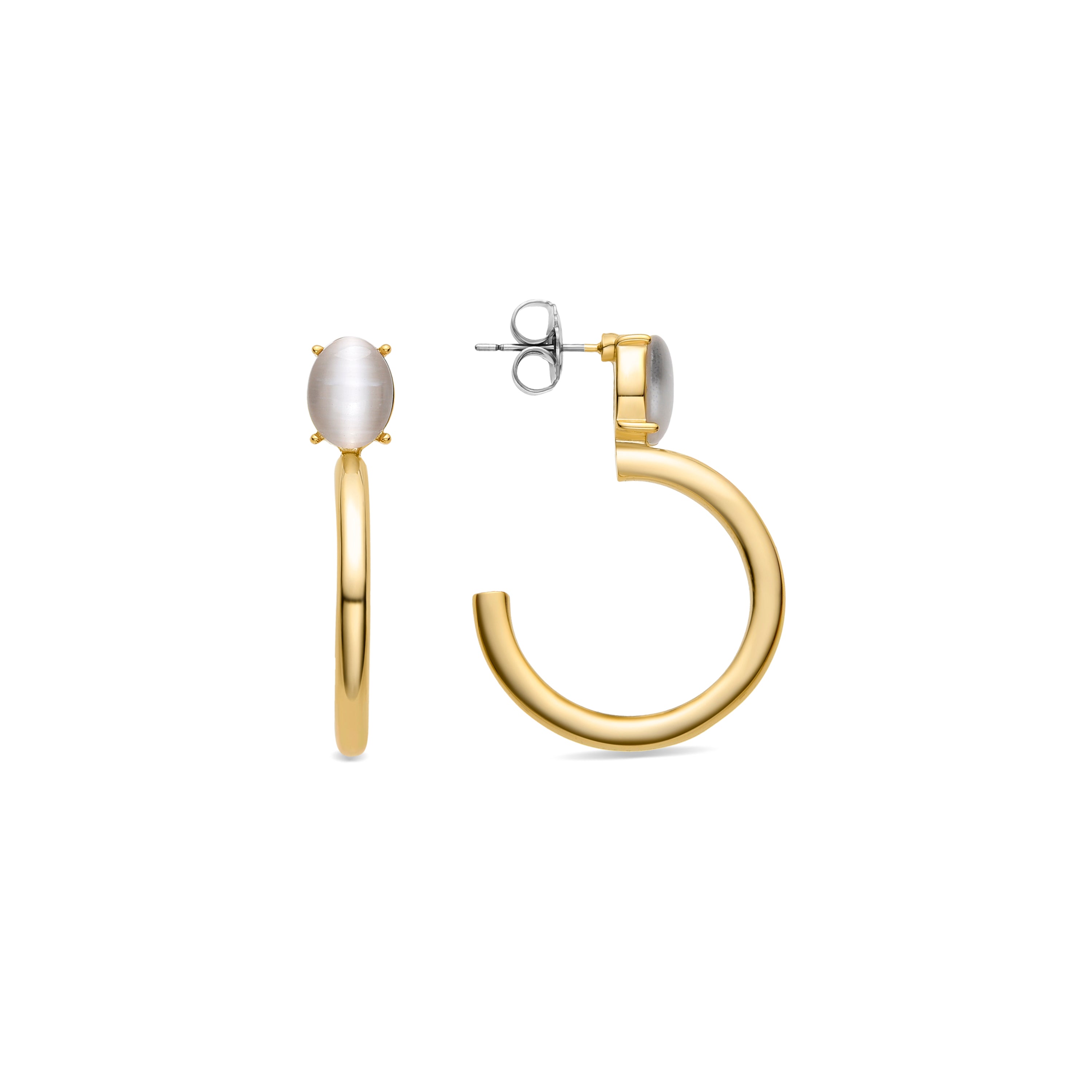 Boucles d'oreilles finition or jaune 18K - Andoc
