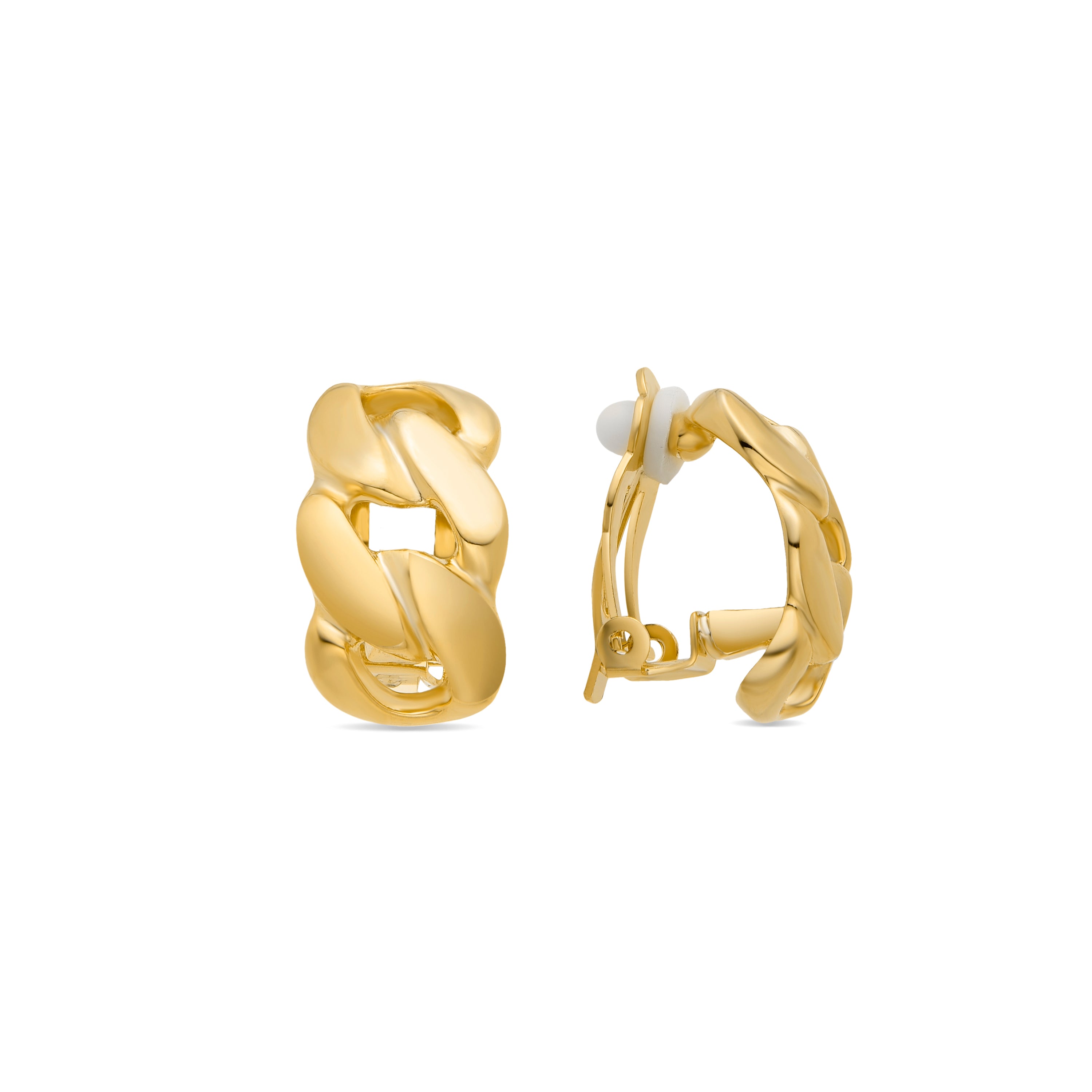 Pendientes Raner acabados en oro amarillo de 18K