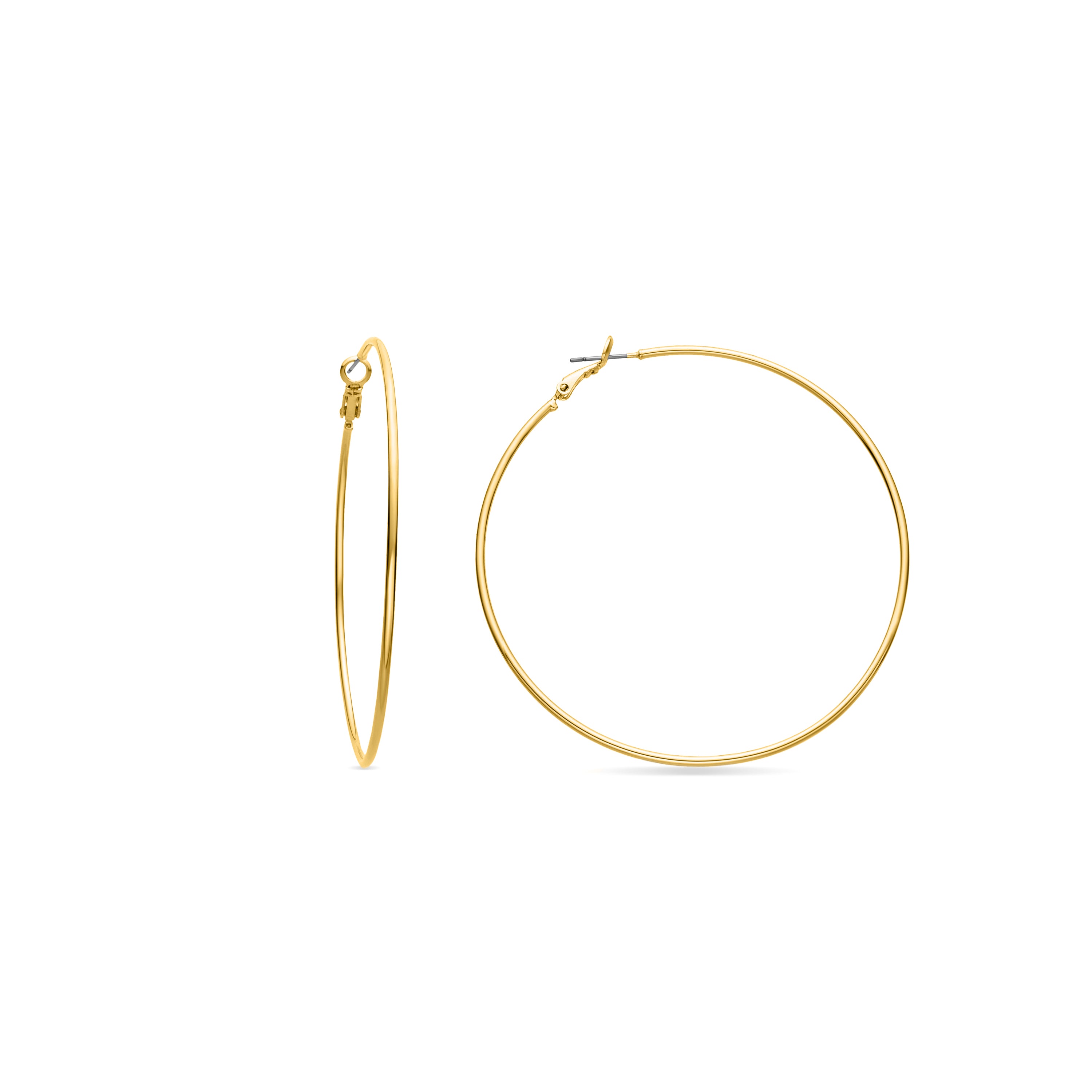 Pendientes Kelxo acabados en oro 18k