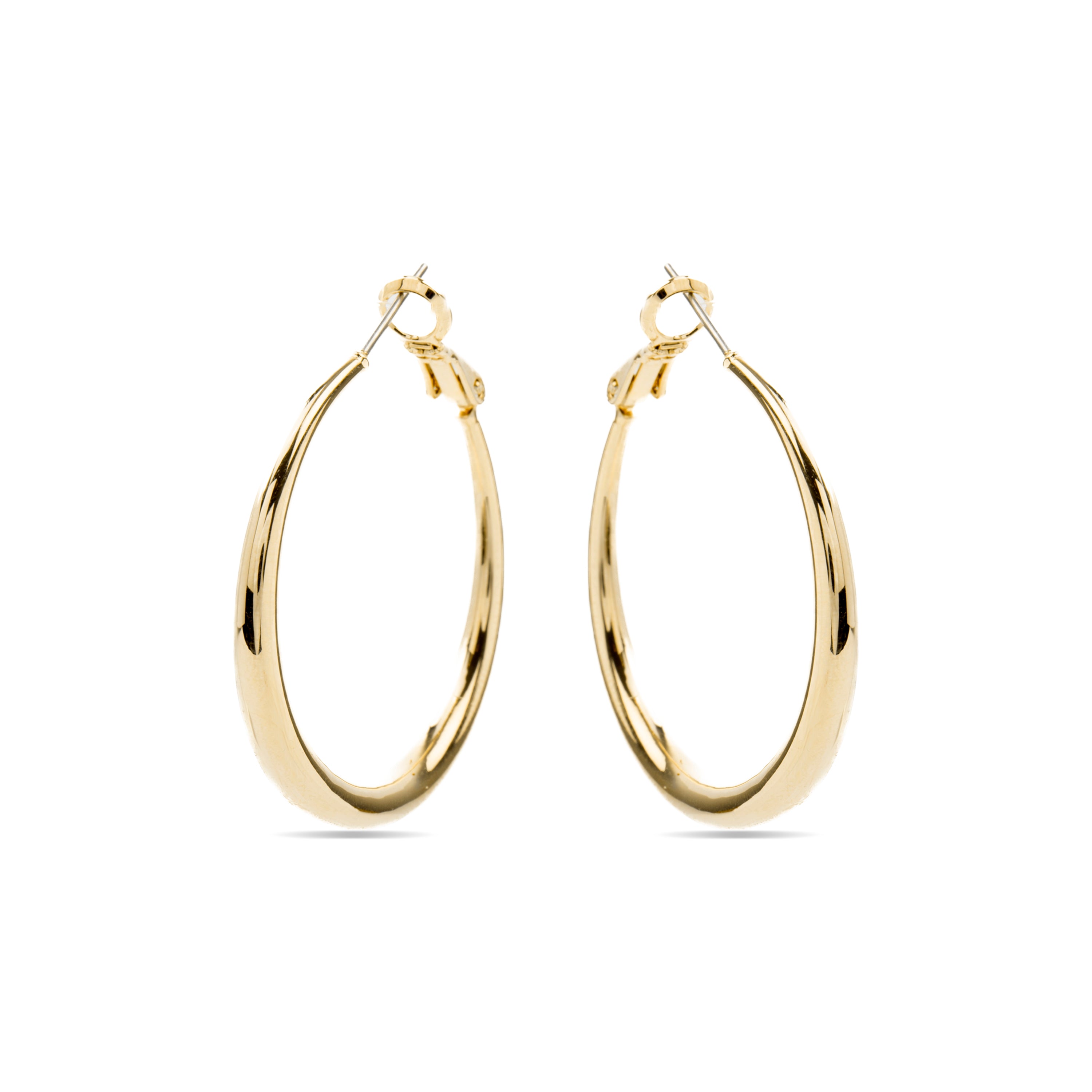 Pendientes Qupa acabados en oro 18k