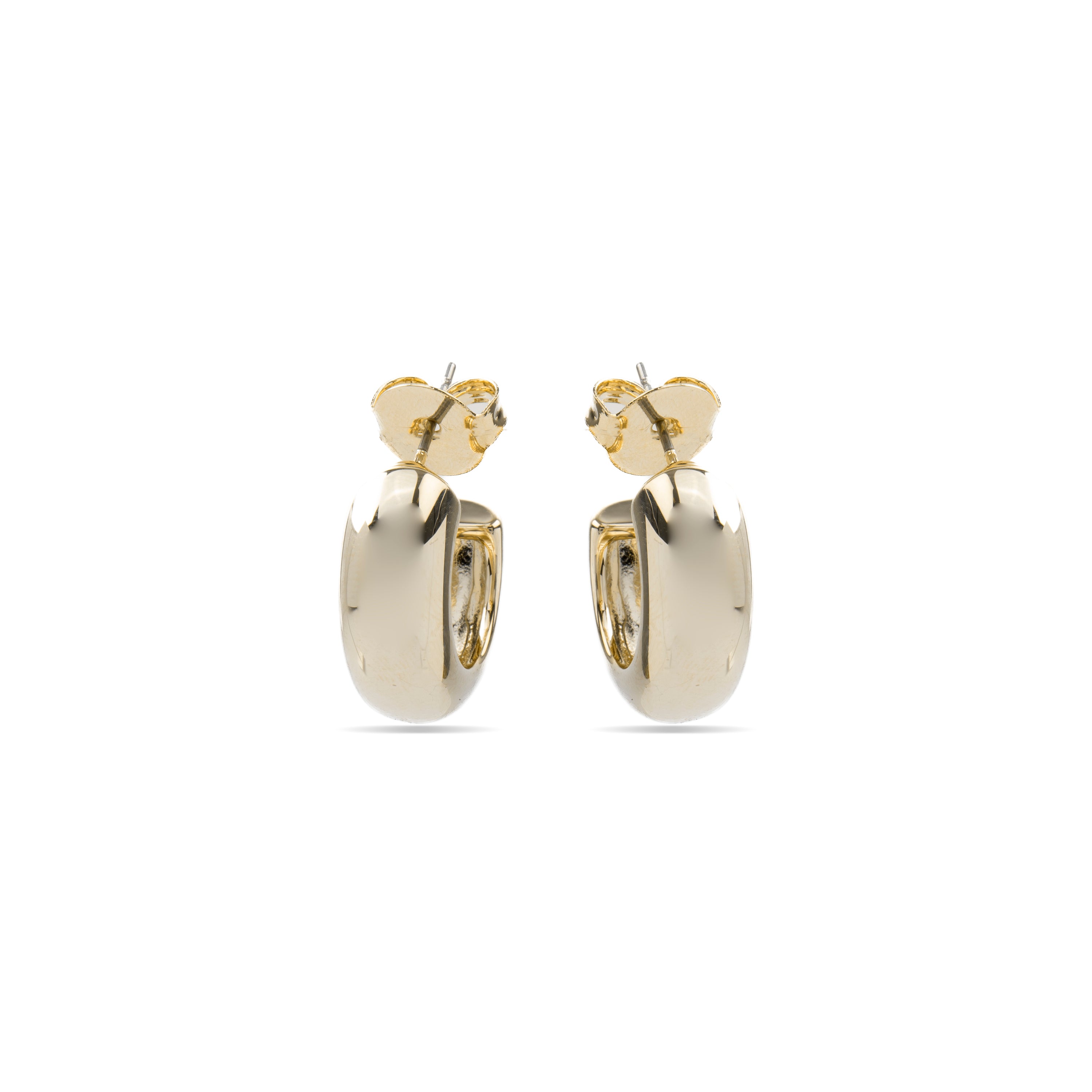 Pendientes de 18,5mm de diámetro acabado Oro Amarillo 18K - Dalra