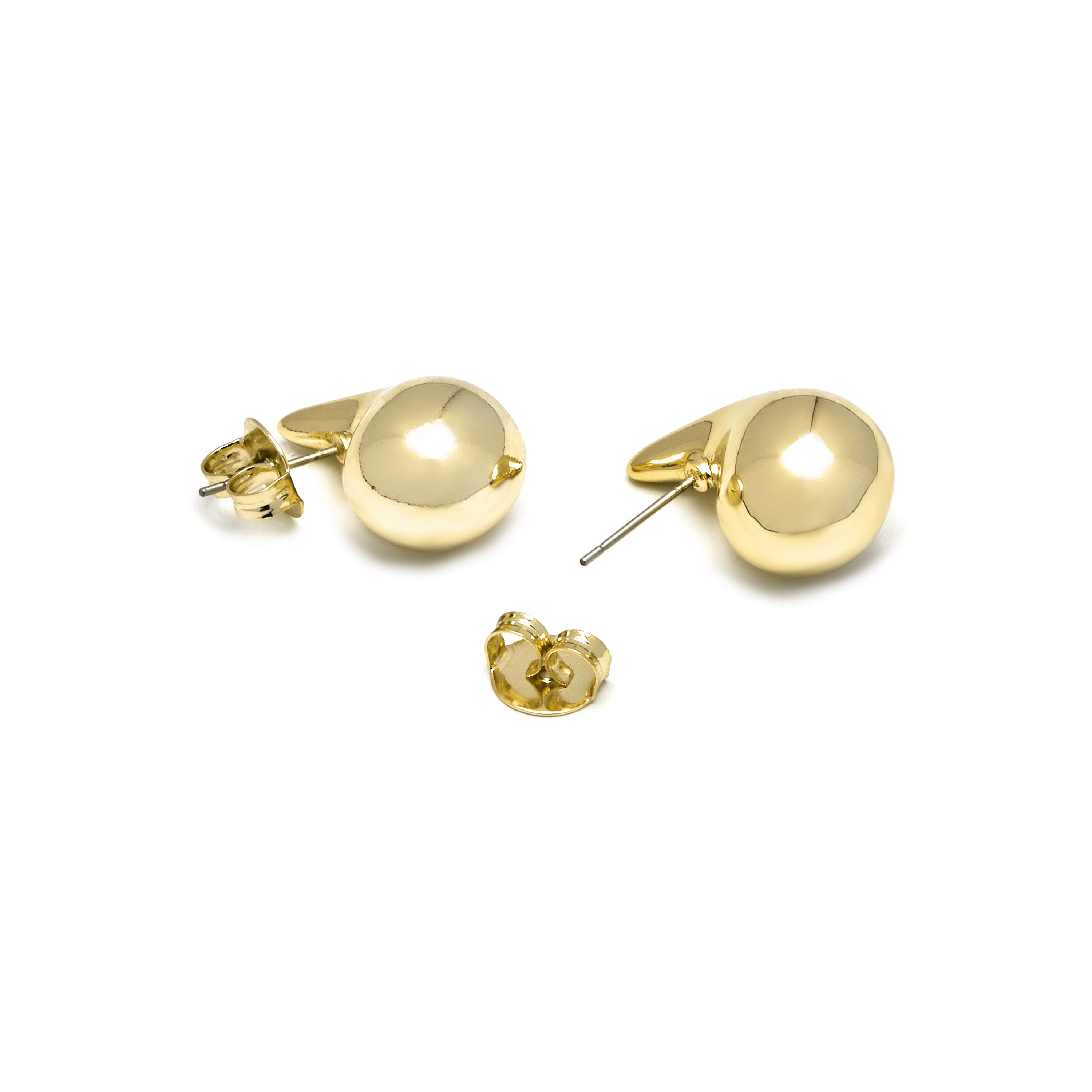 Pendientes acabado oro 18K - Iswind