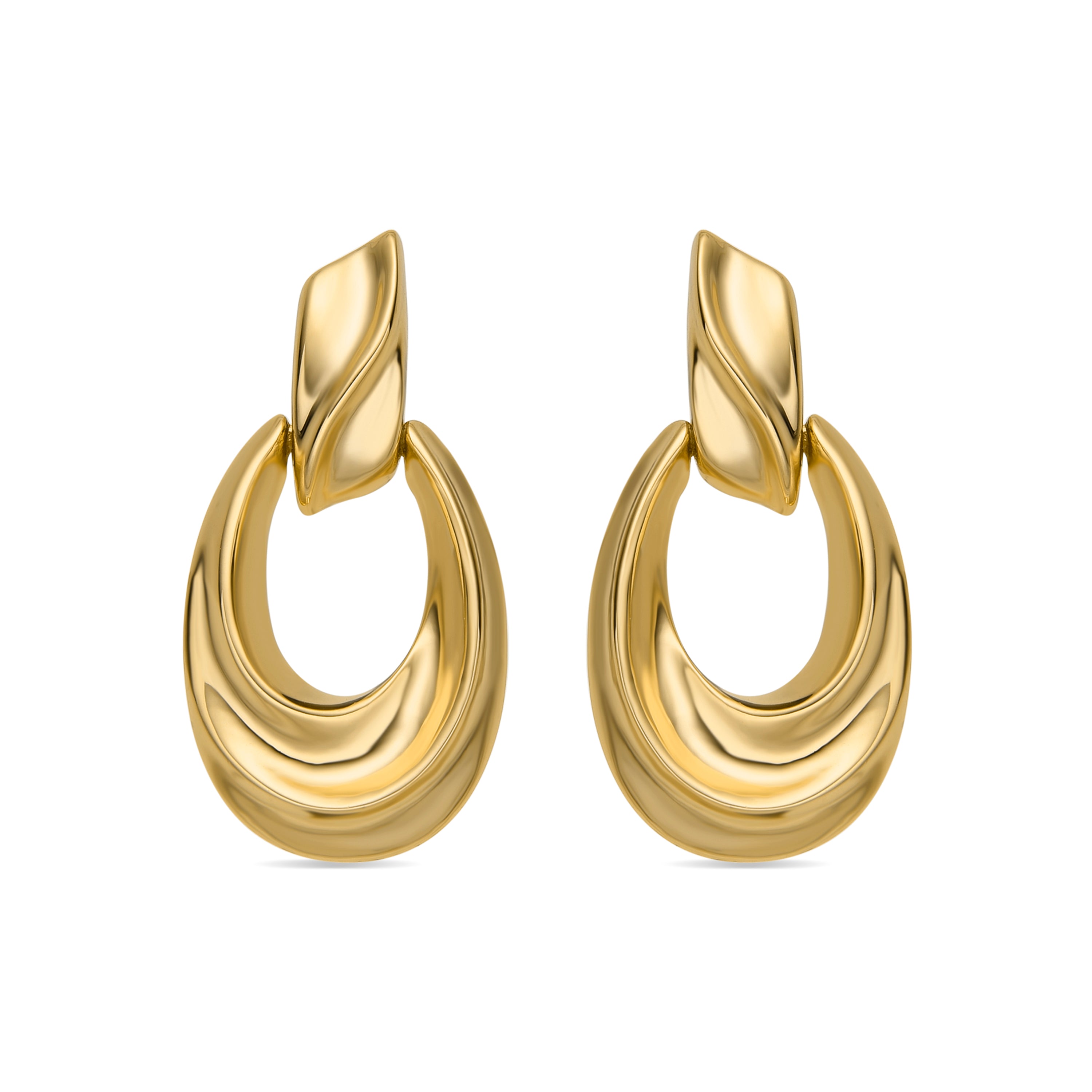 Pendientes Miota acabado oro 18k