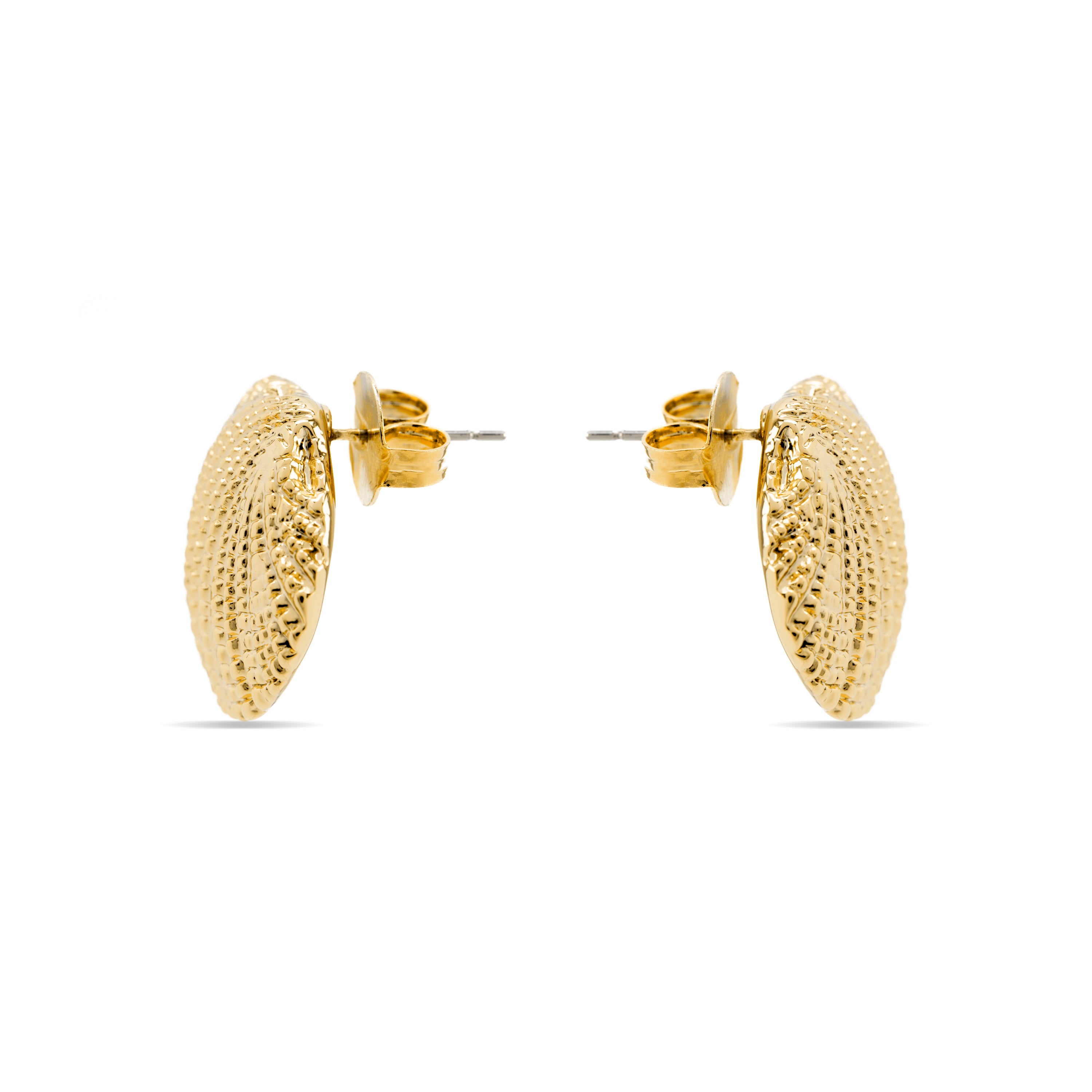 18k gold finish earrings - Rekre