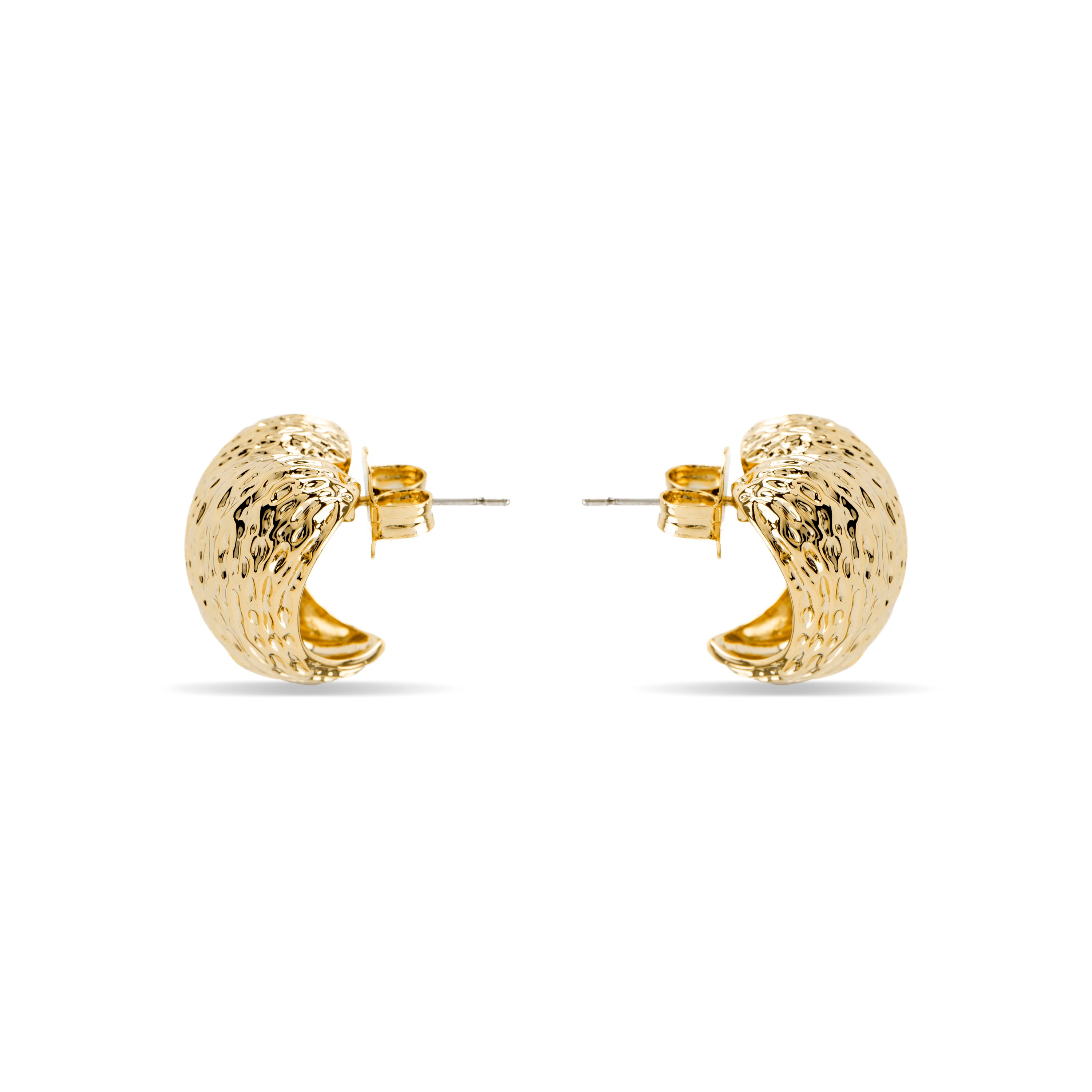 Brincos acabamento ouro 18k - Saleth