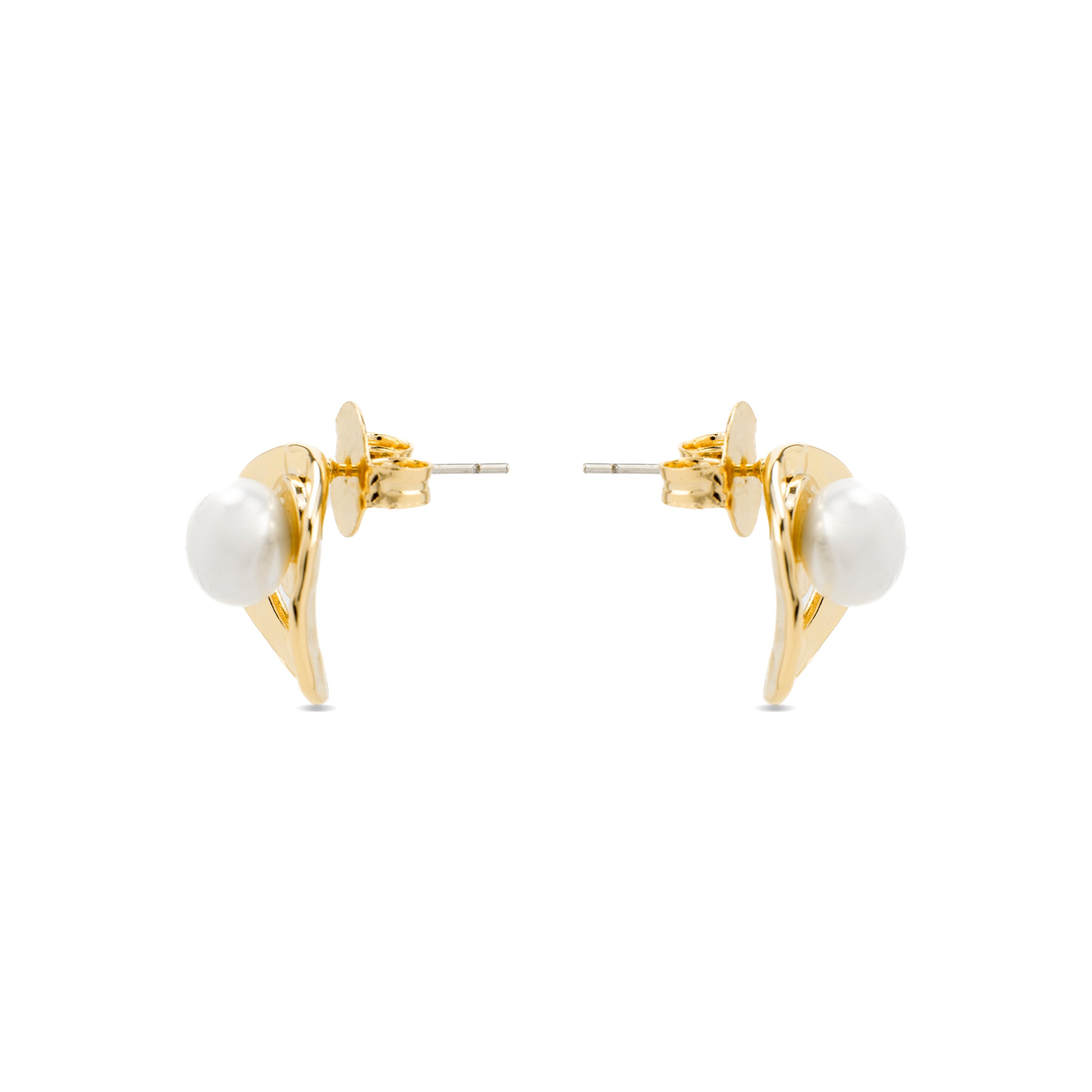 Pendientes Ku acabado oro 18k