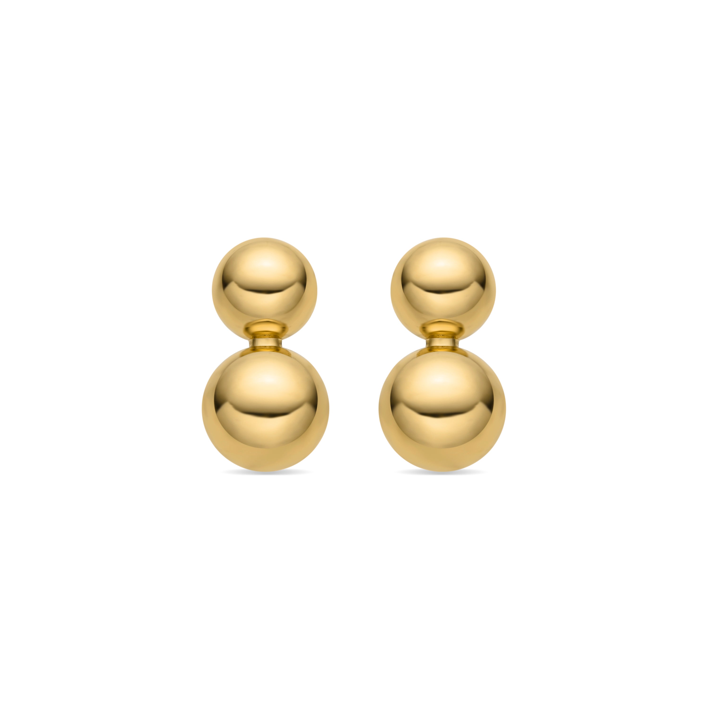 18k gold finish earrings - Ryro