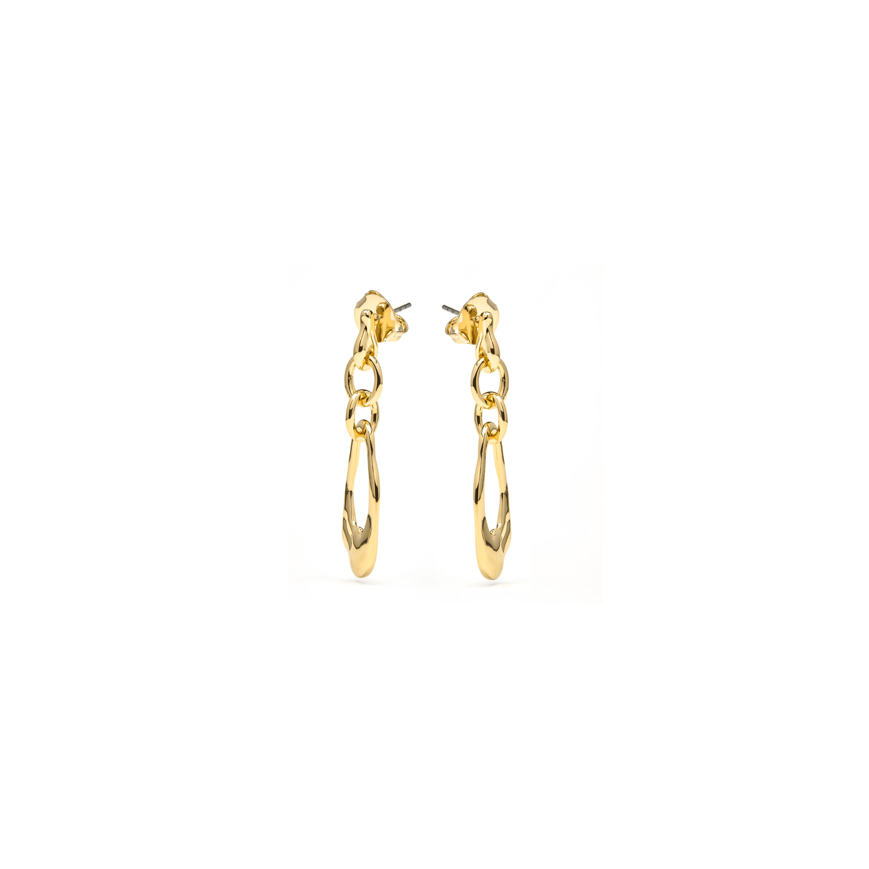 Boucles d'oreilles finition or jaune 18k - Othoai