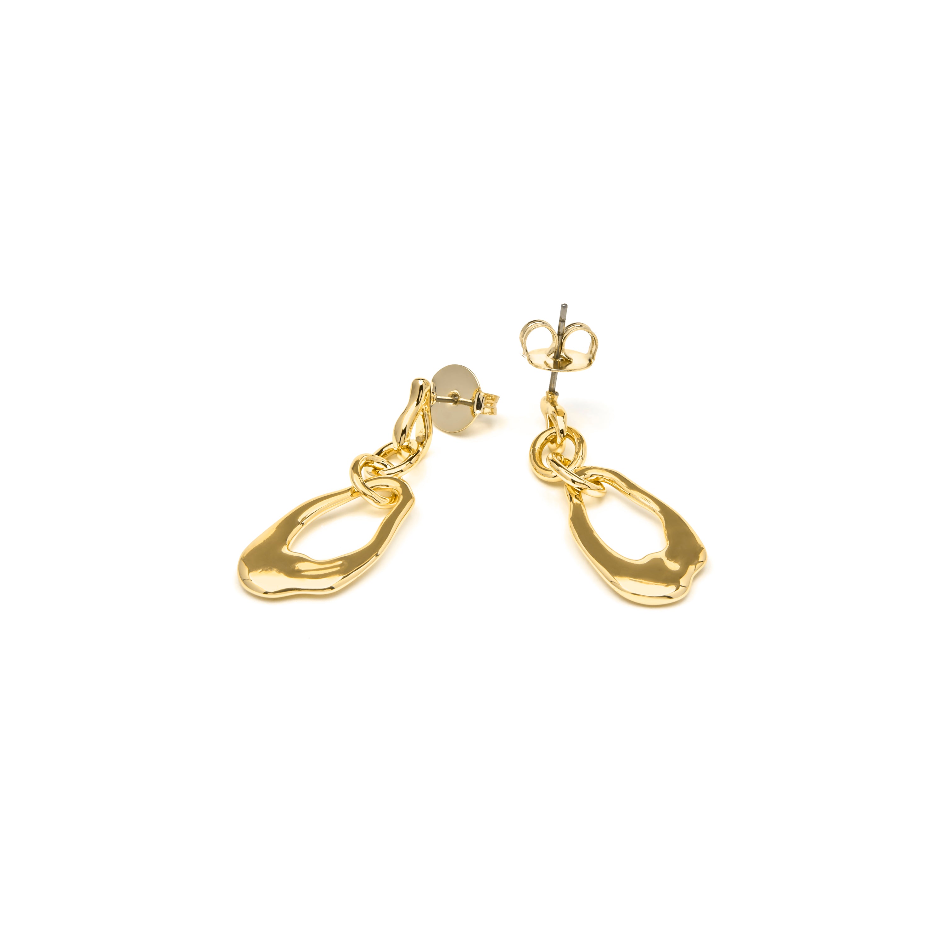 Boucles d'oreilles finition or jaune 18k - Othoai
