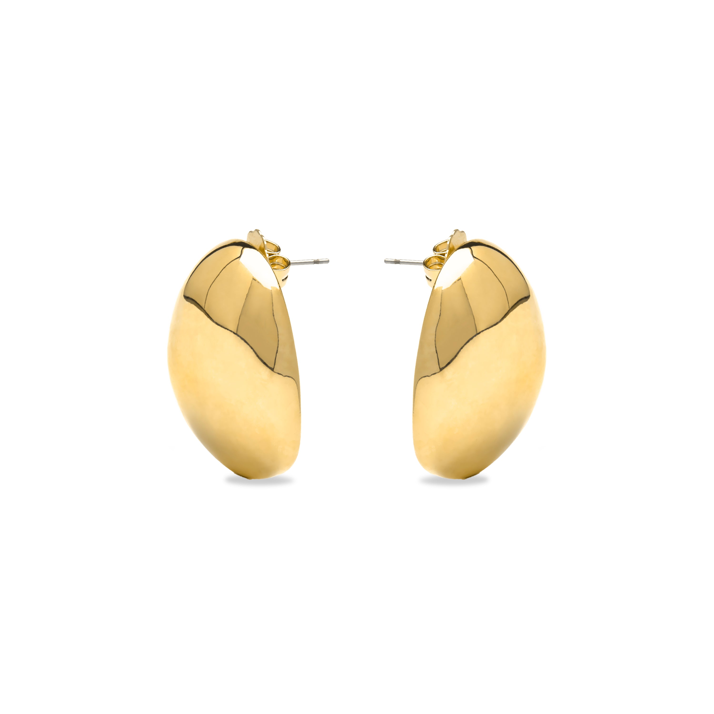 Orecchini finitura oro giallo 18k - Asgruk