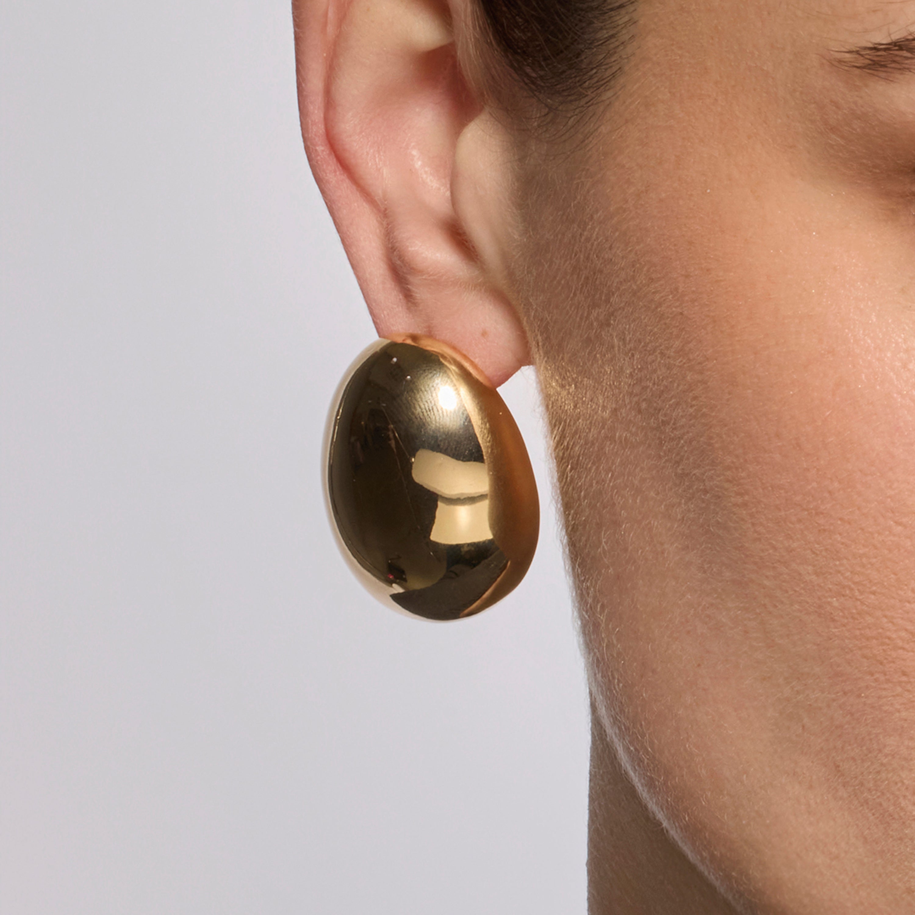 Orecchini finitura oro giallo 18k - Asgruk