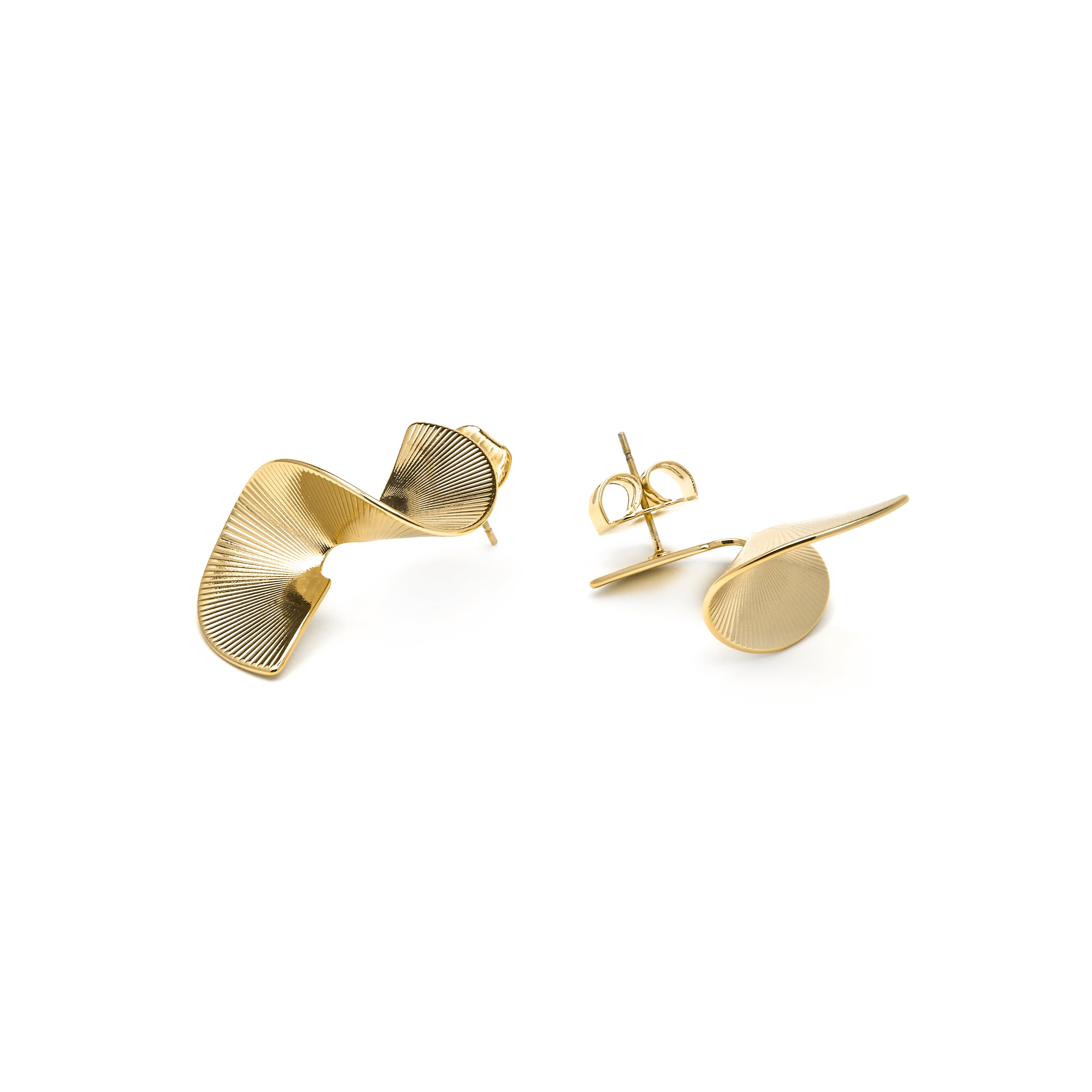 Pendientes acabado oro amarillo de 18k - Khano