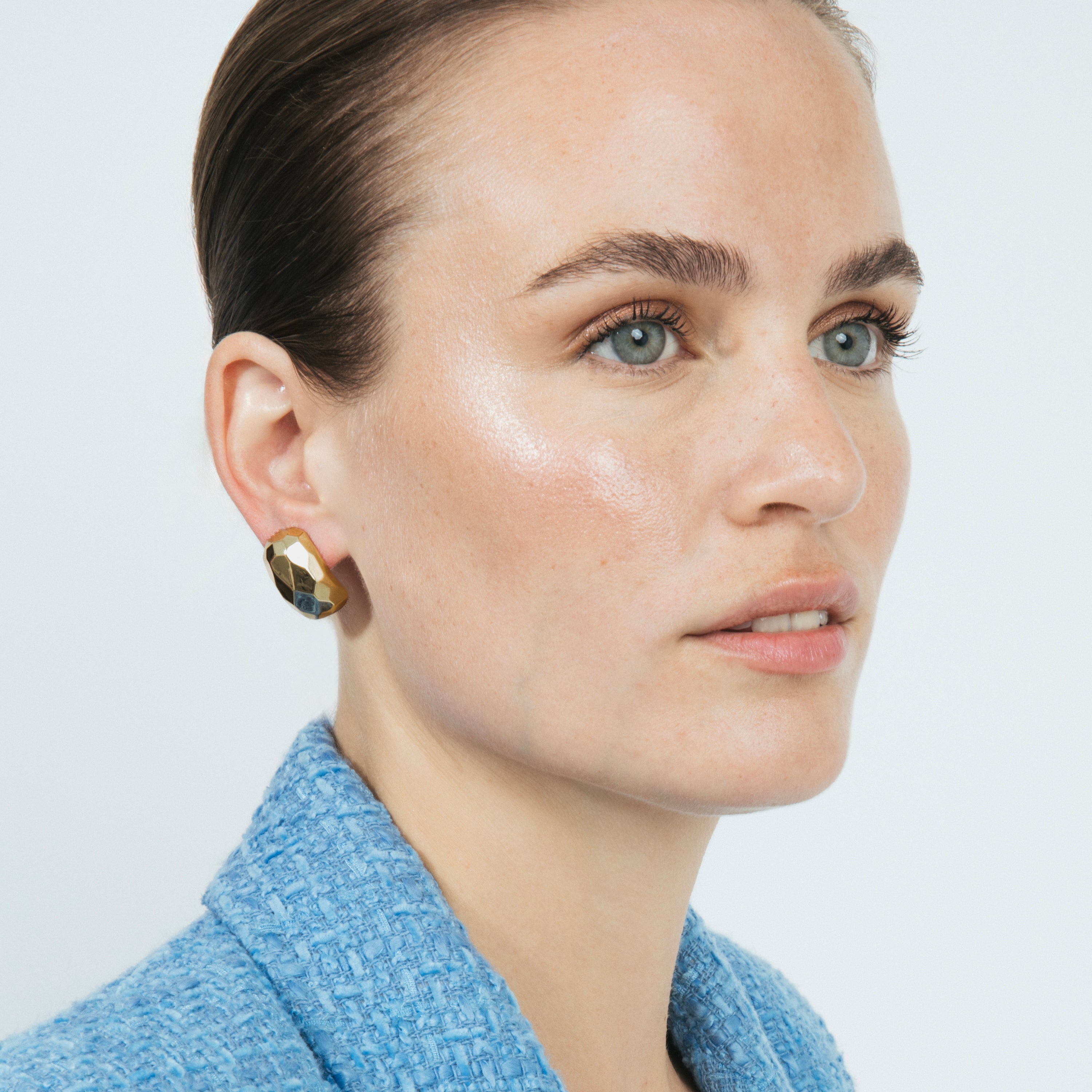 Pendientes finition en or jaune 18k - Sarie