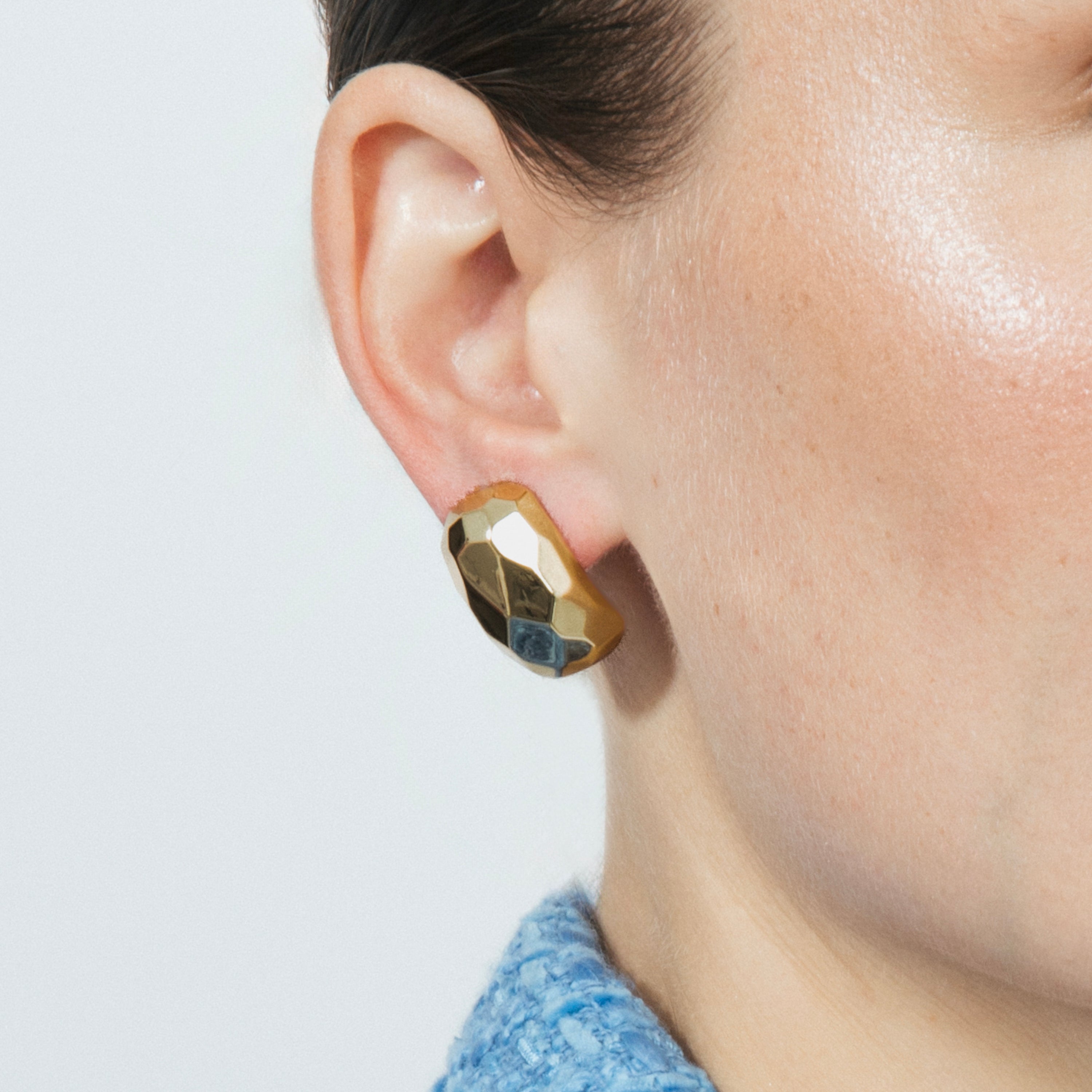 Pendientes finition en or jaune 18k - Sarie