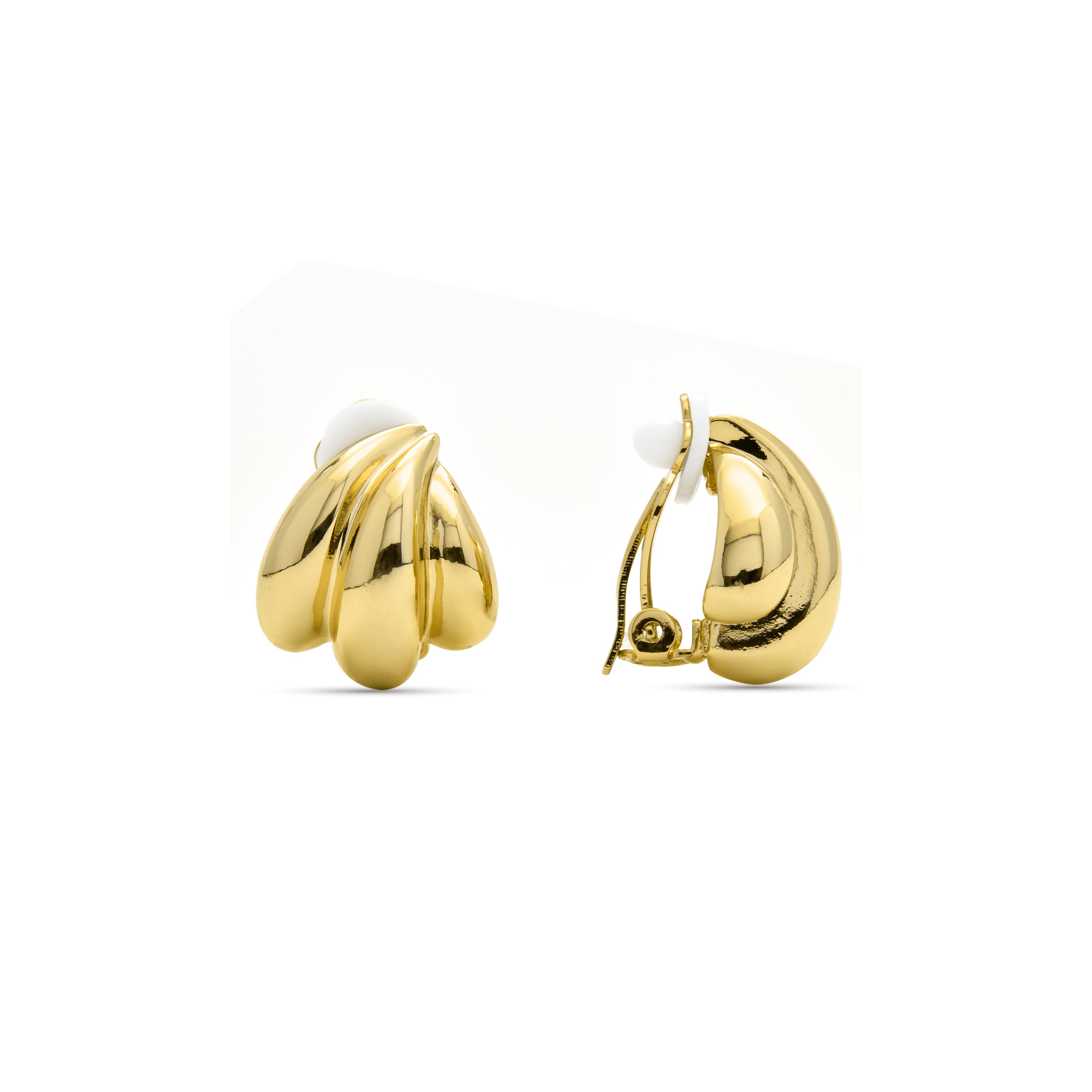 Orecchini finitura in oro giallo 18k - Xiwind