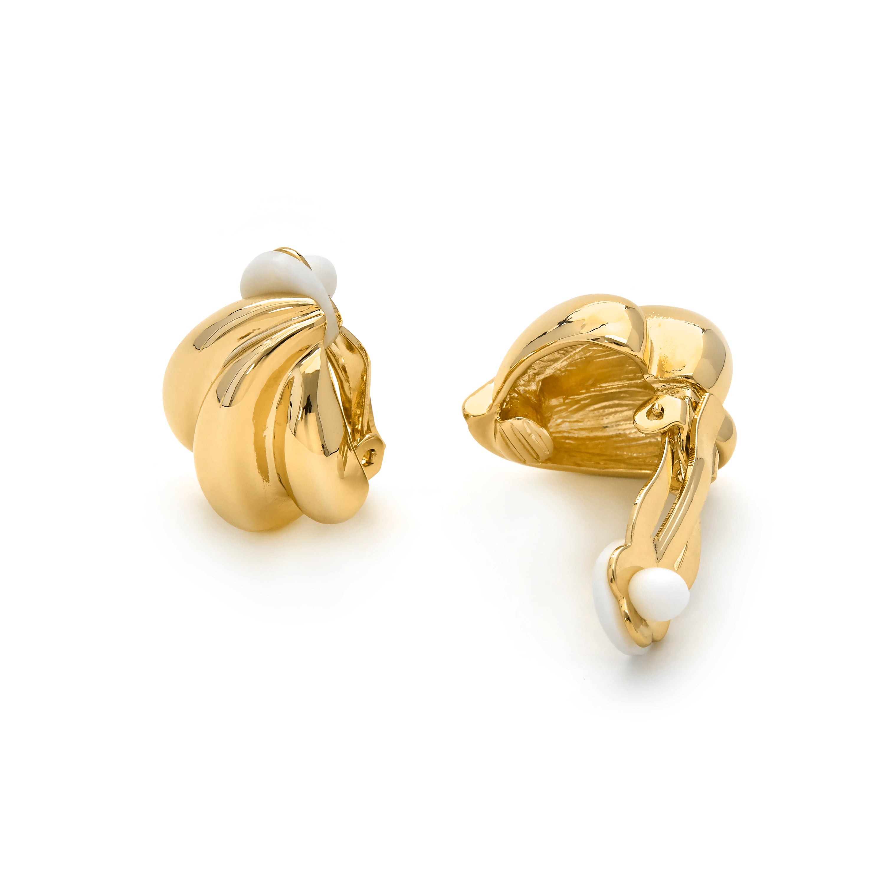 Orecchini finitura in oro giallo 18k - Xiwind