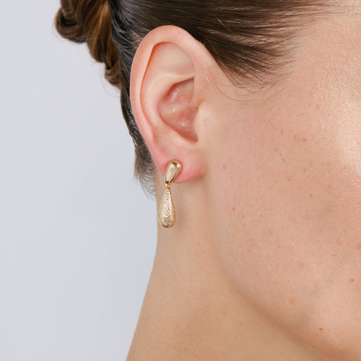 Orecchini con finitura in oro giallo 18k - Hanit