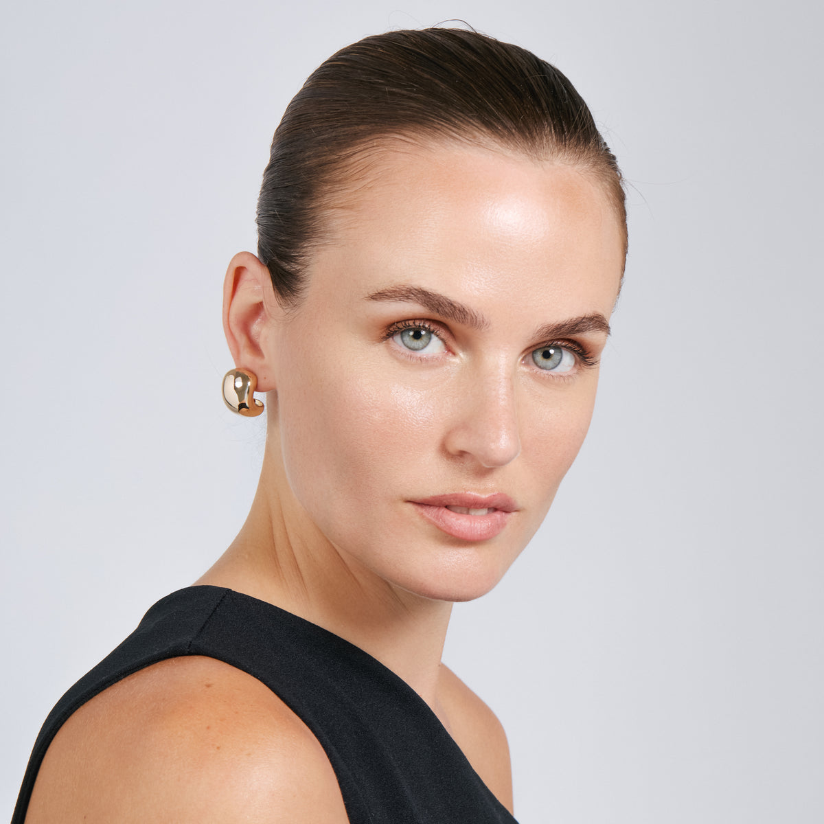 18k Yellow Gold-Finish Earrings - Zane