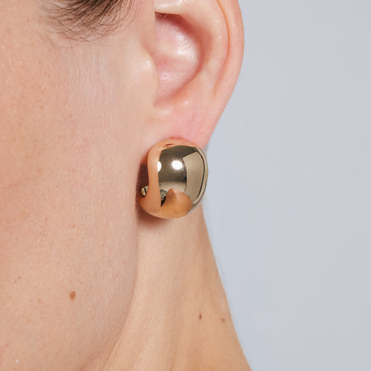 18k Yellow Gold-Finish Earrings - Zane