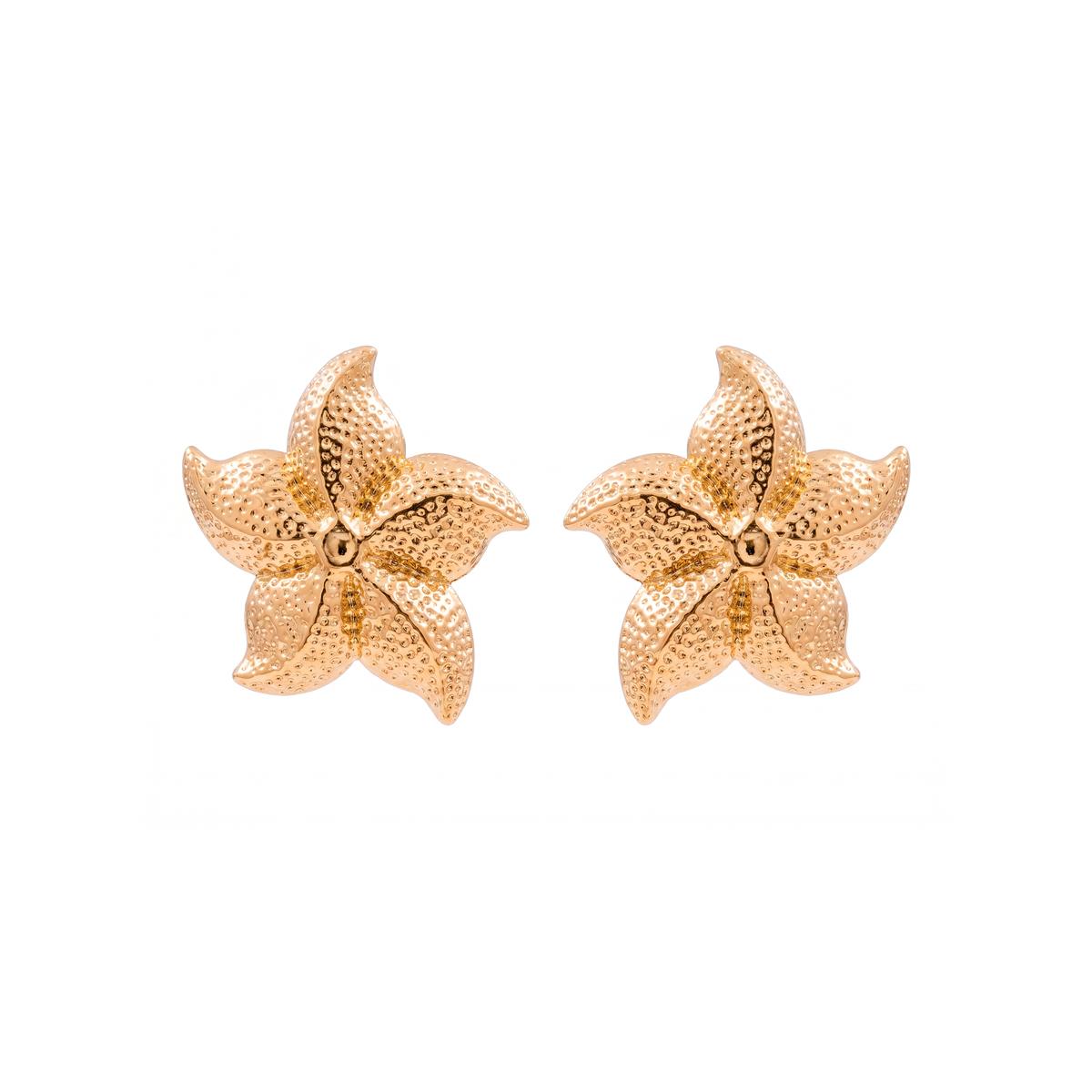 Pendientes She acabado oro amarillo 18k - She