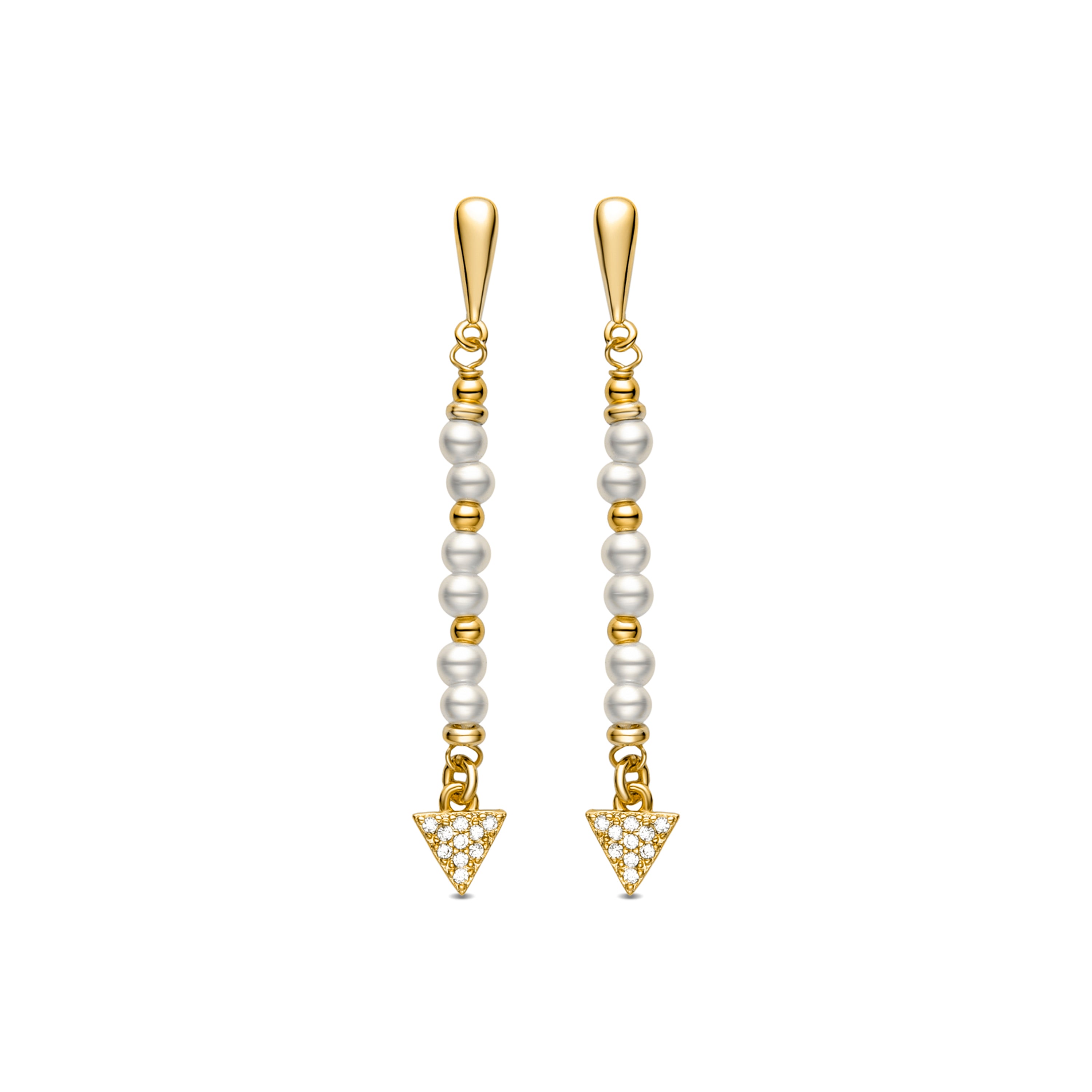 Boucles d'oreilles Sonle avec finition en or 18 carats