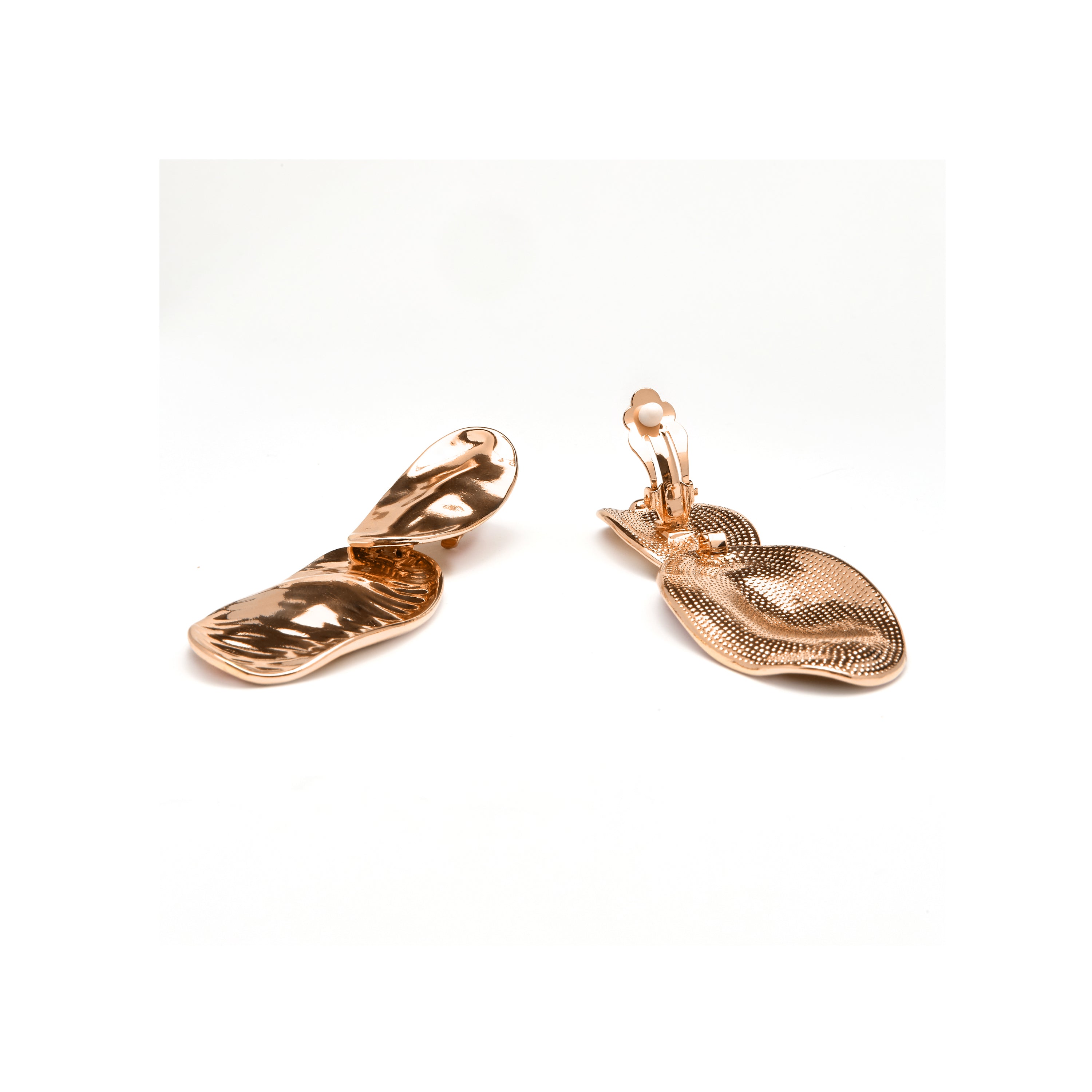 Ohrringe aus 18K Gelbgold - Zinlay