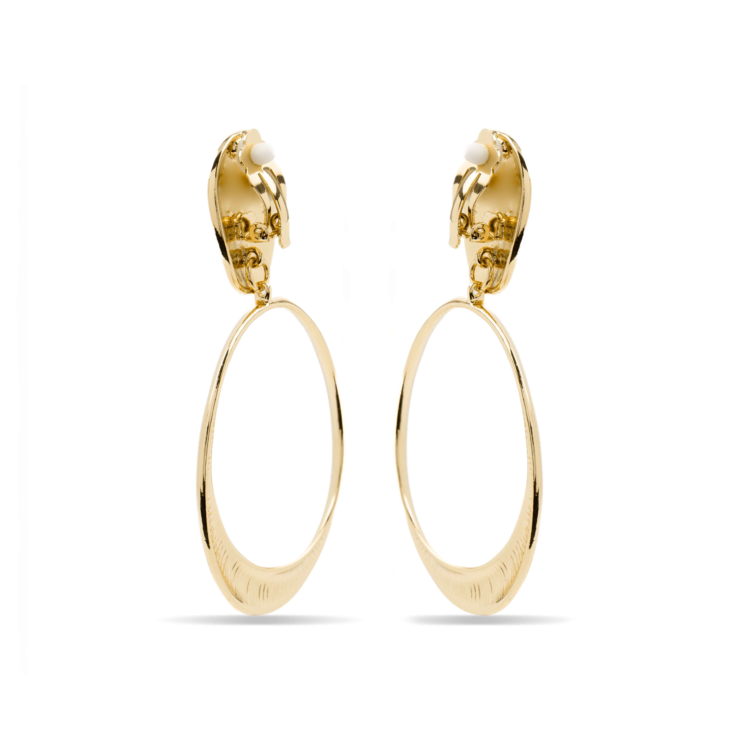 Boucles d'oreilles finition or jaune 18K - Elnath