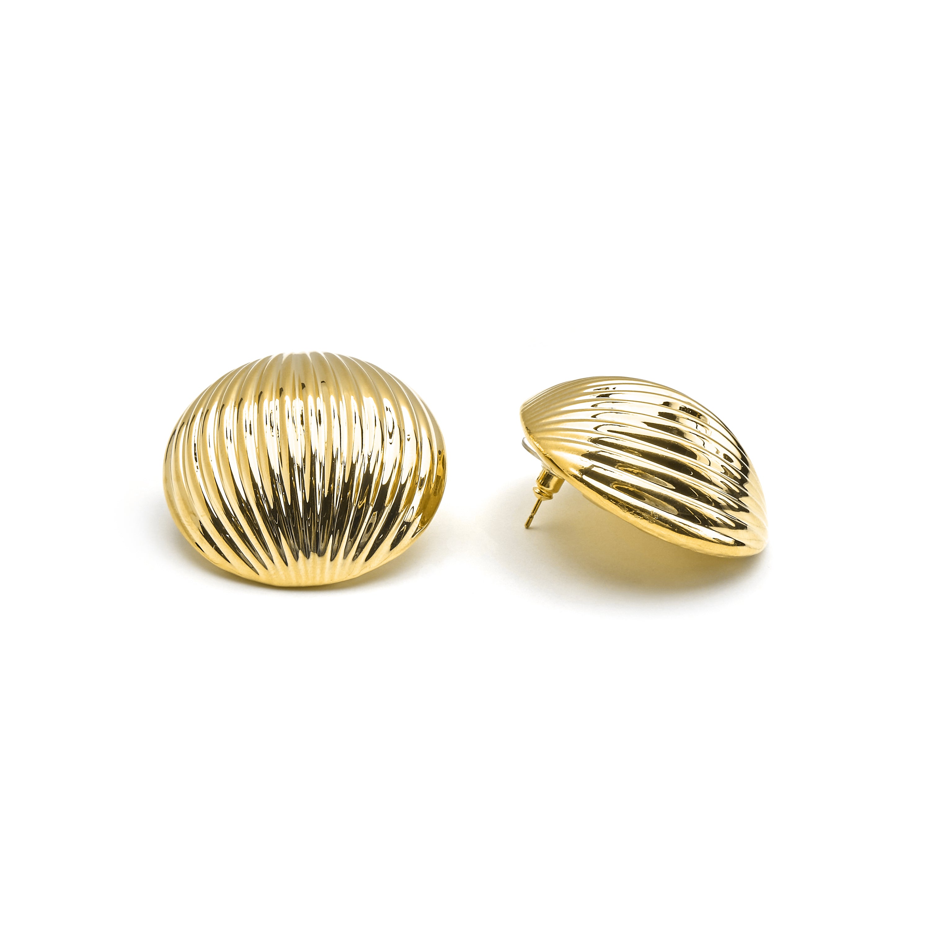 Brincos acabamento ouro 18k - Tamus