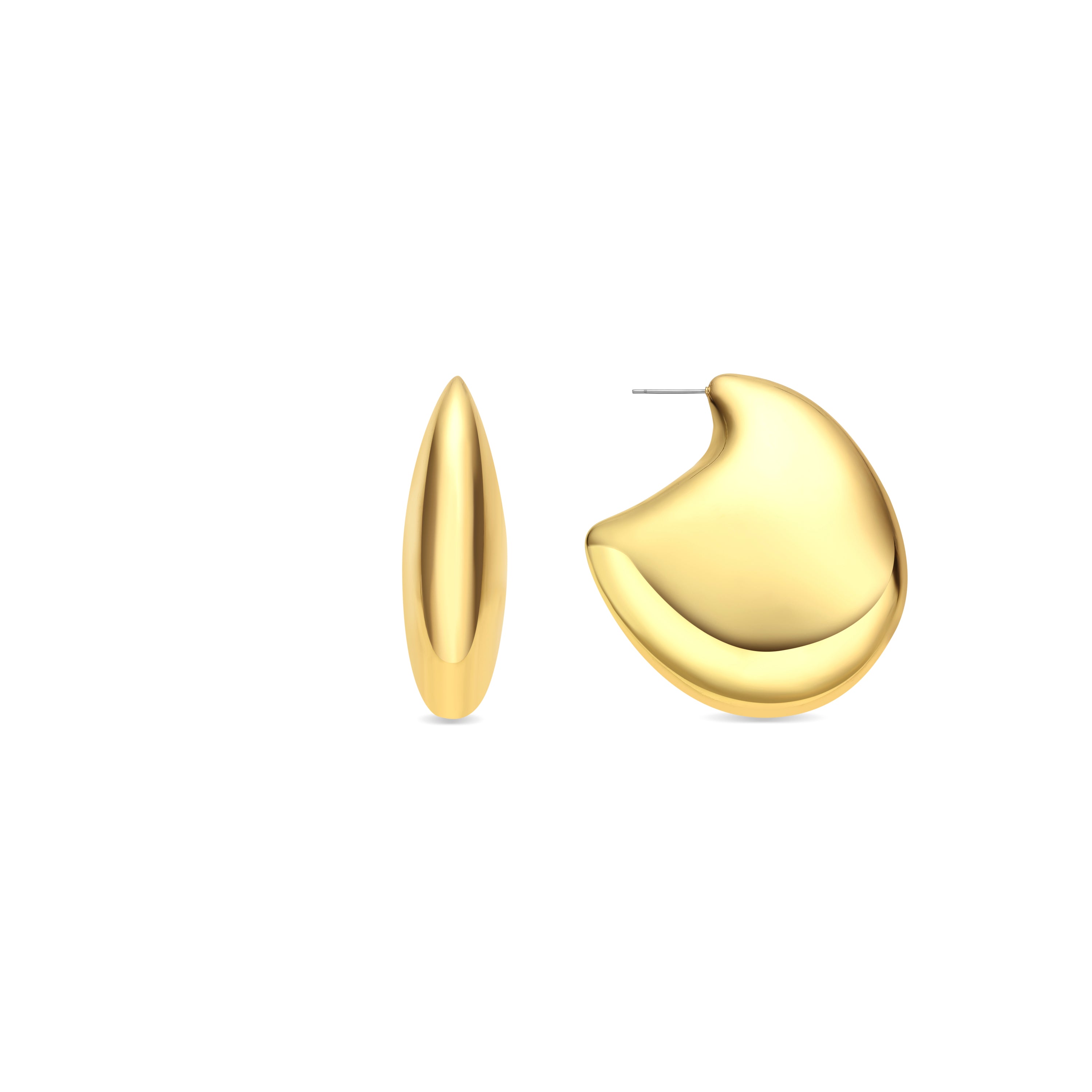 Ohrringe aus 18k Gelbgold - Ziban