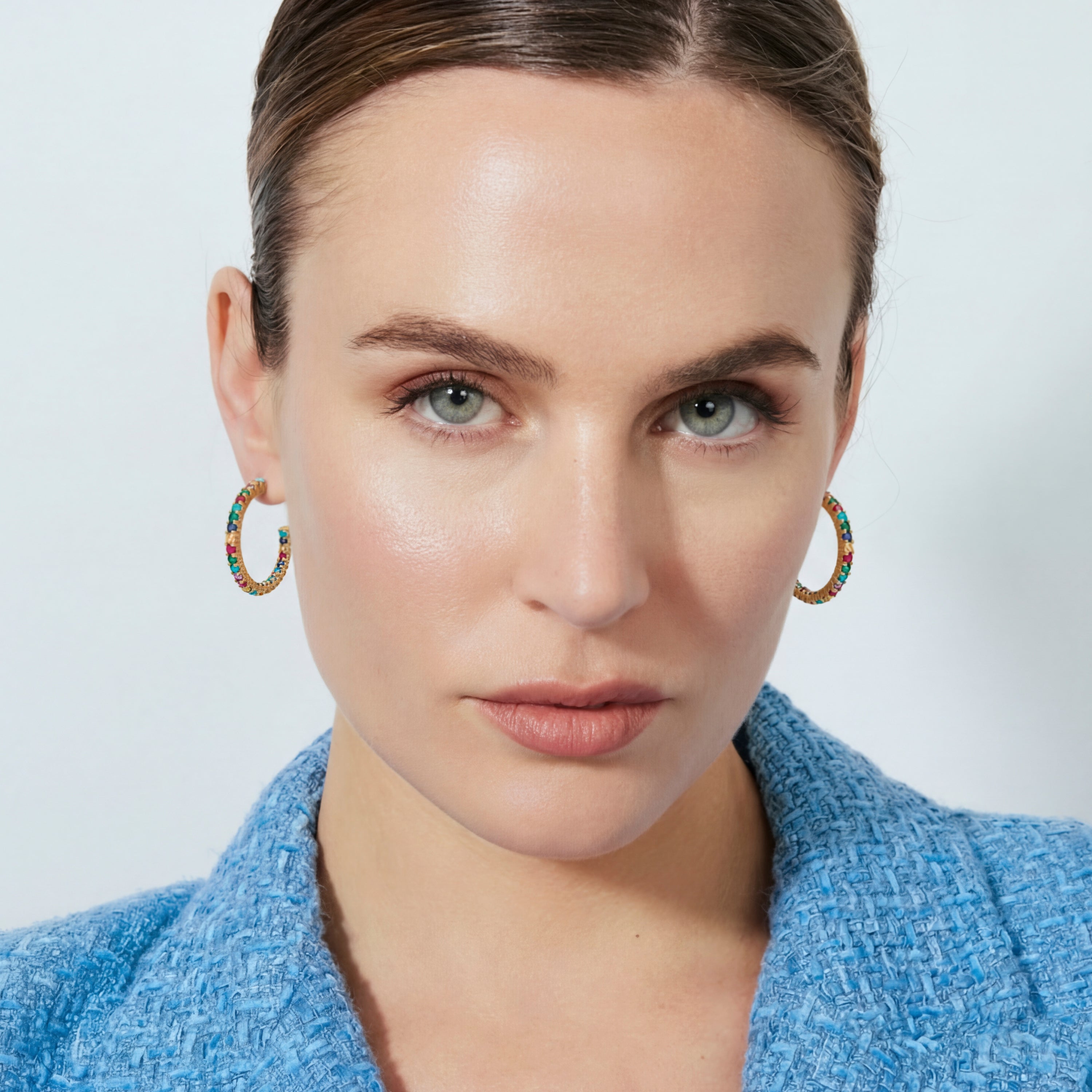 Ohrringe mit 18k Gelbgold-Finish - Sungi