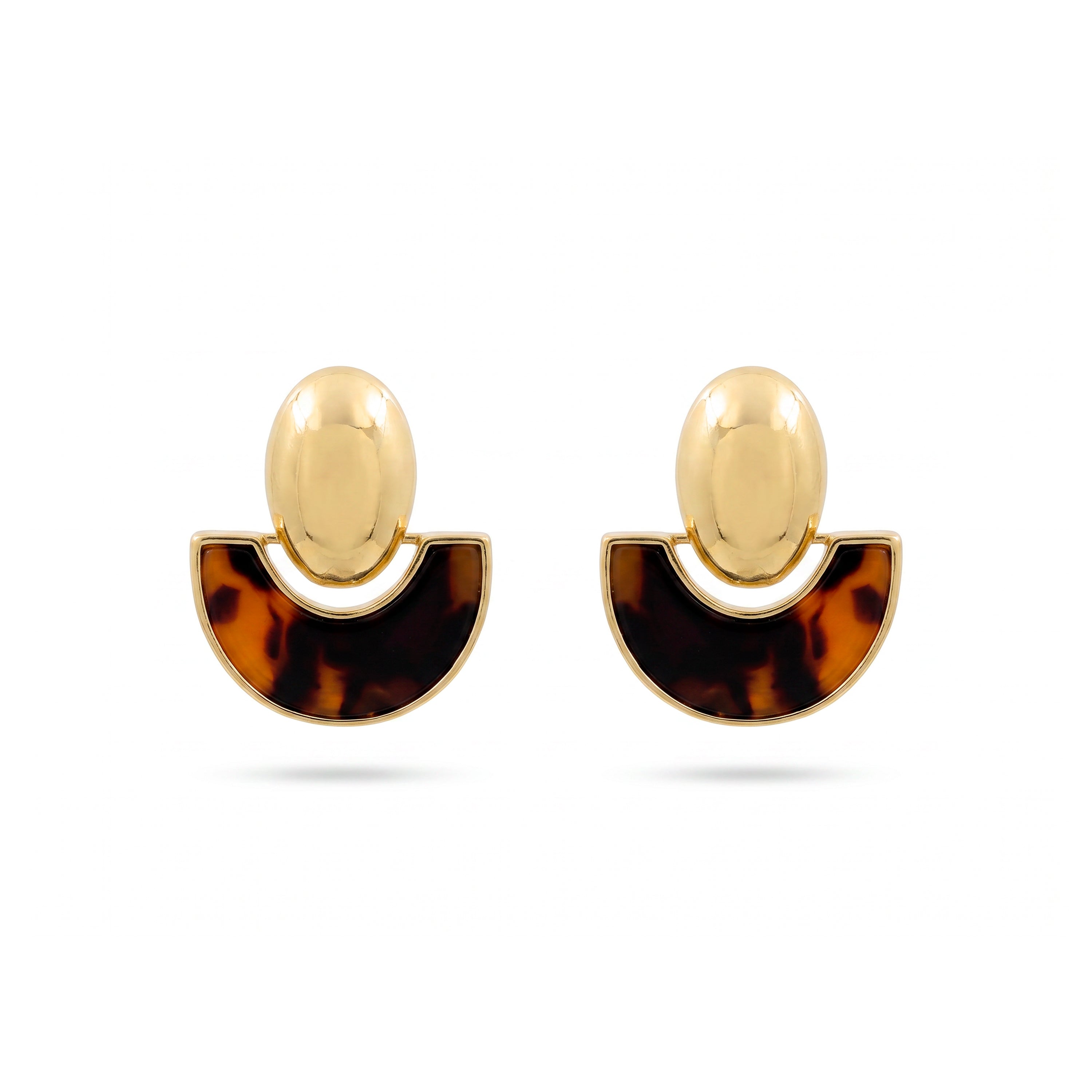 Pendientes Doomdur acabado oro amarillo 18k - Doomdur