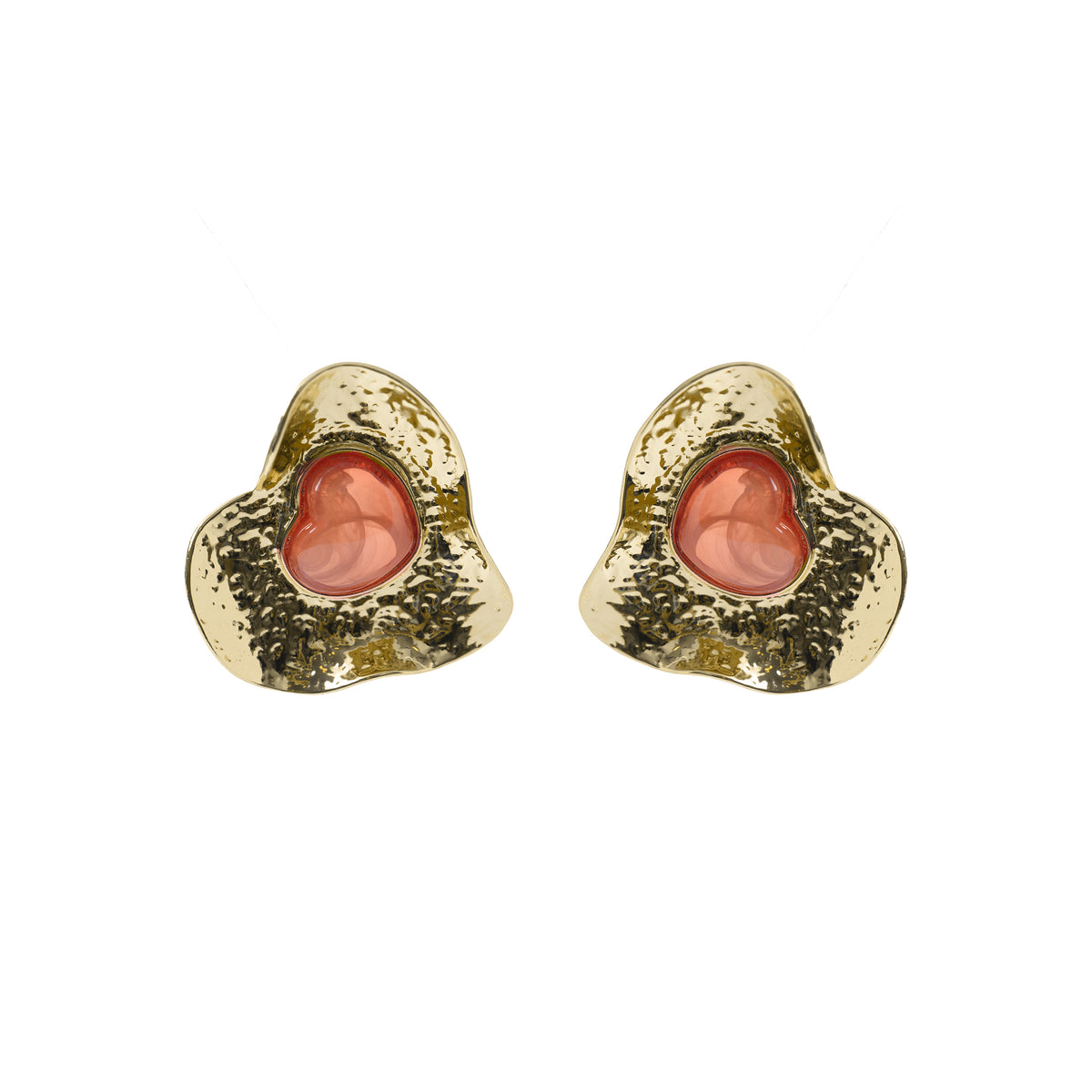 Pendientes acabado en oro amarillo de 18k - Apmar