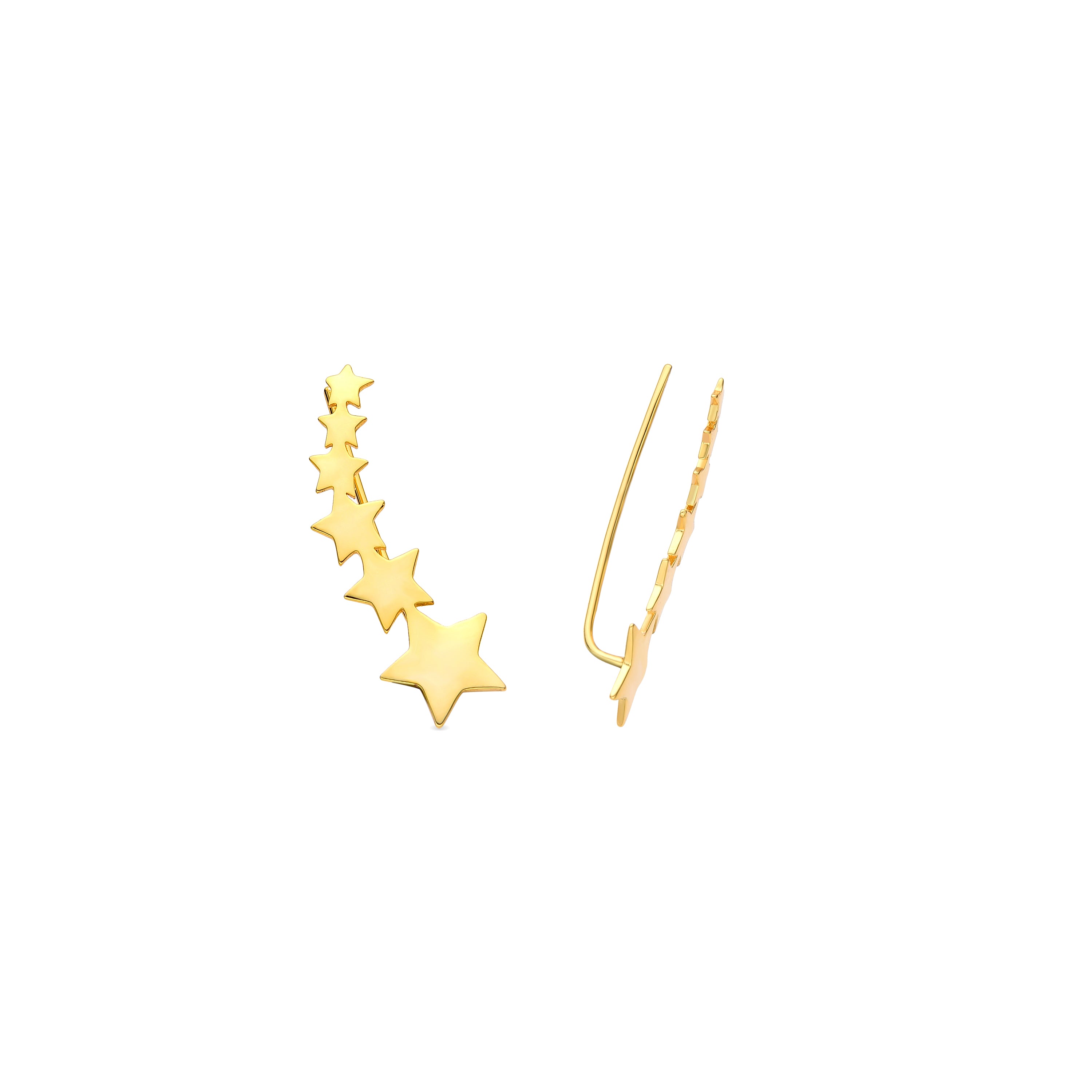 Orecchini con finitura in oro giallo 18K - Gatra