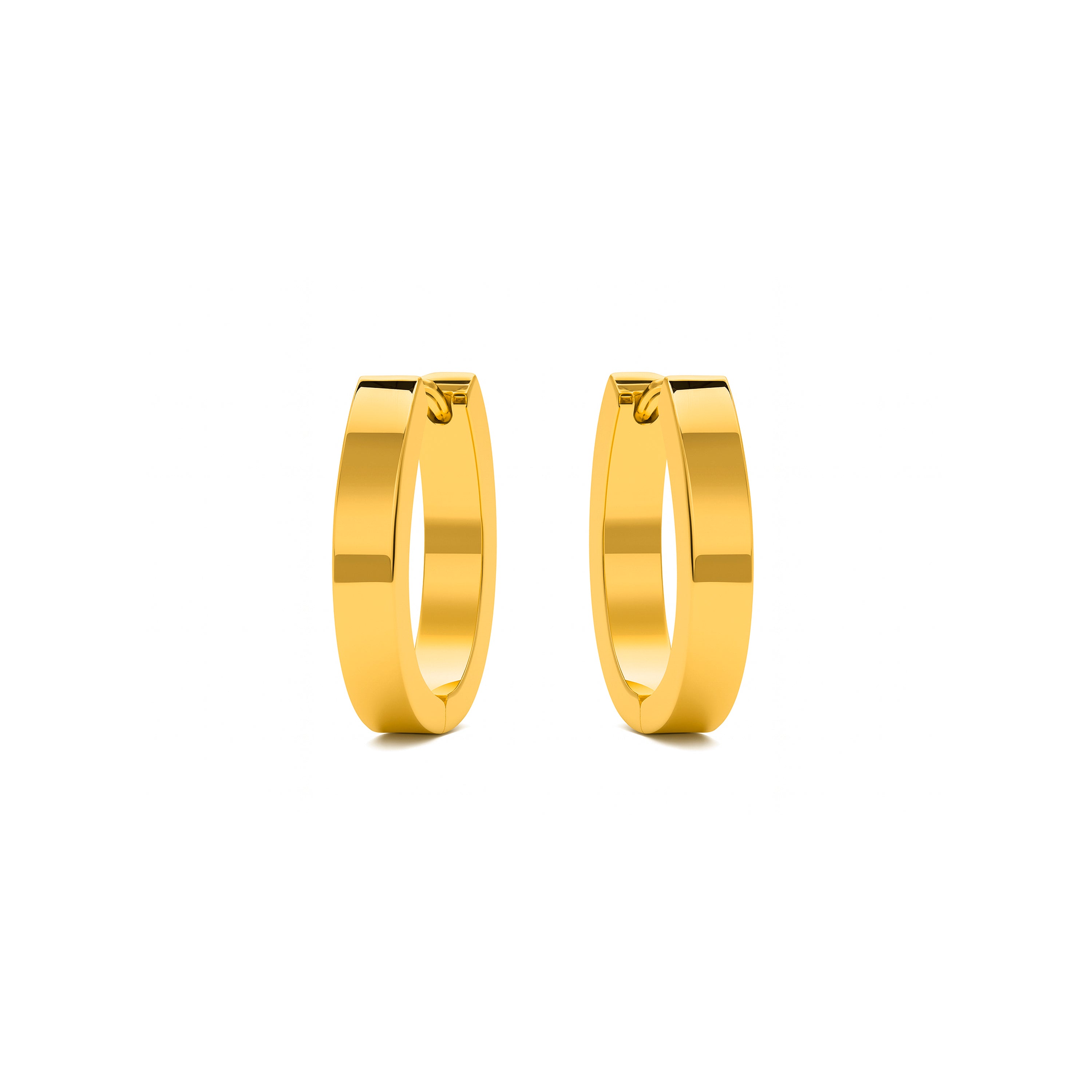 Pendientes acabado oro 18K - Firax