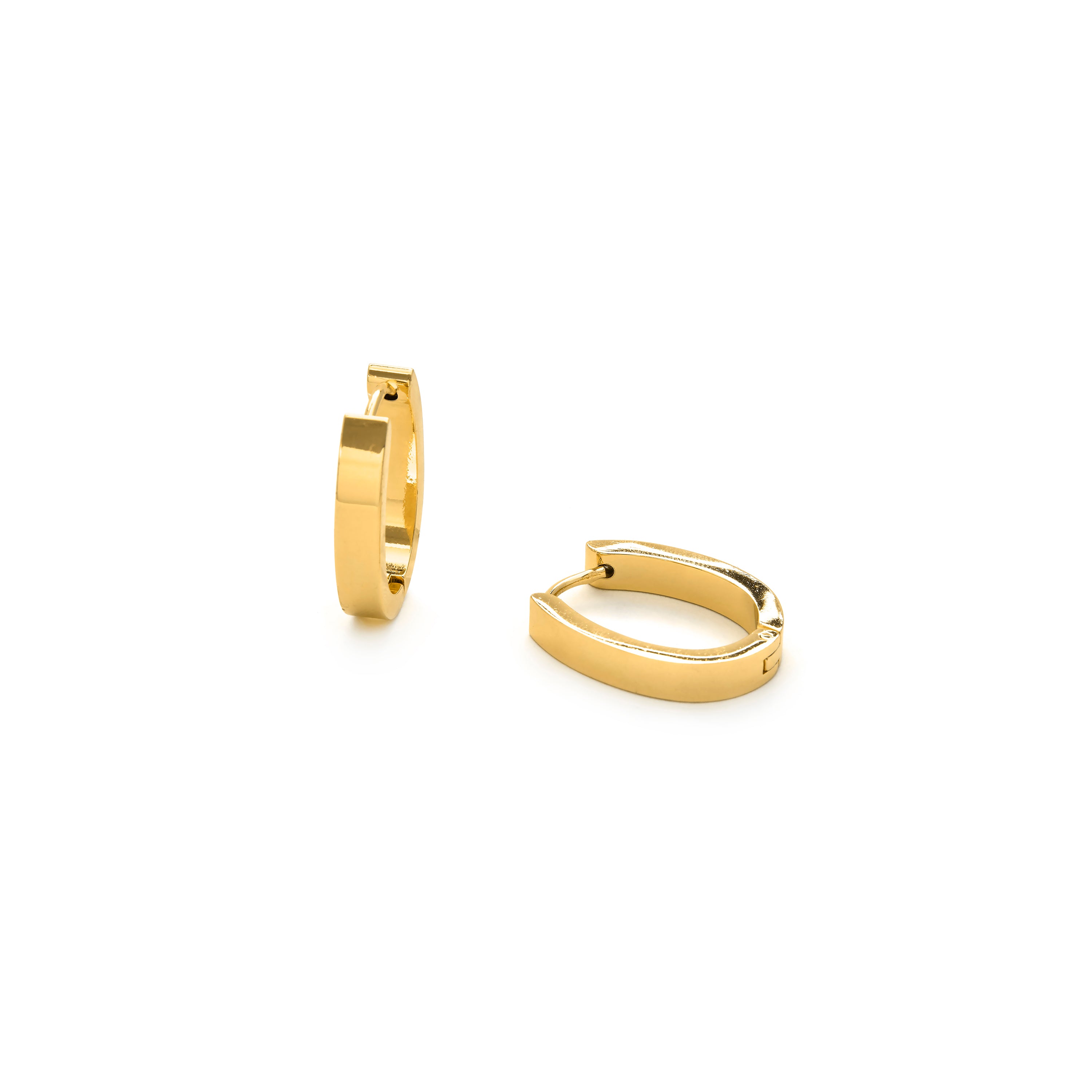 Pendientes acabado oro 18K - Firax