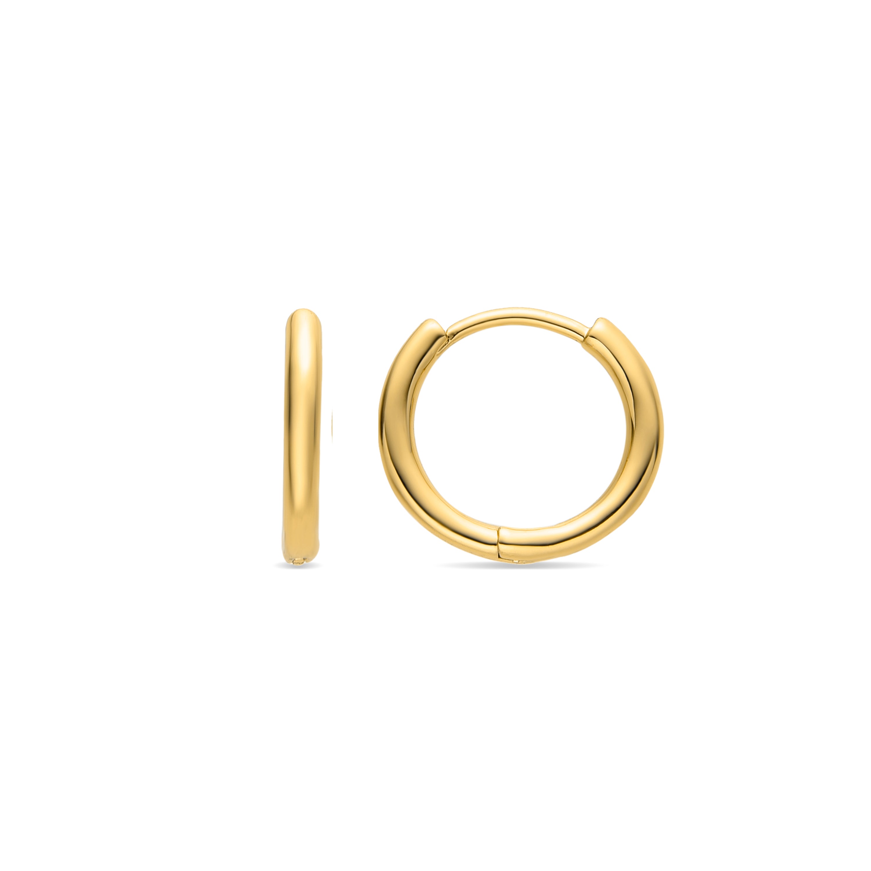 18K gold finish earrings - Viaga