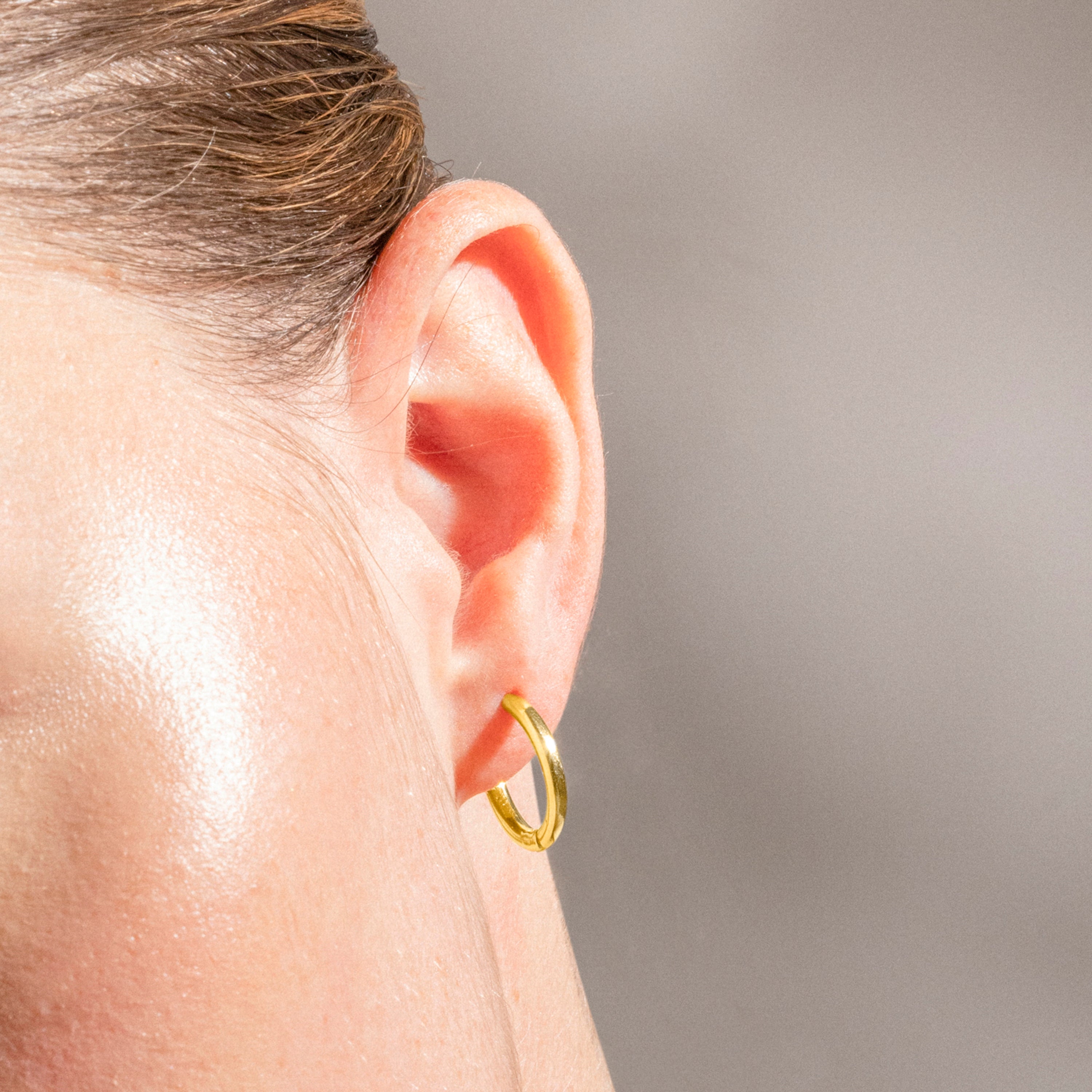 18K gold finish earrings - Viaga