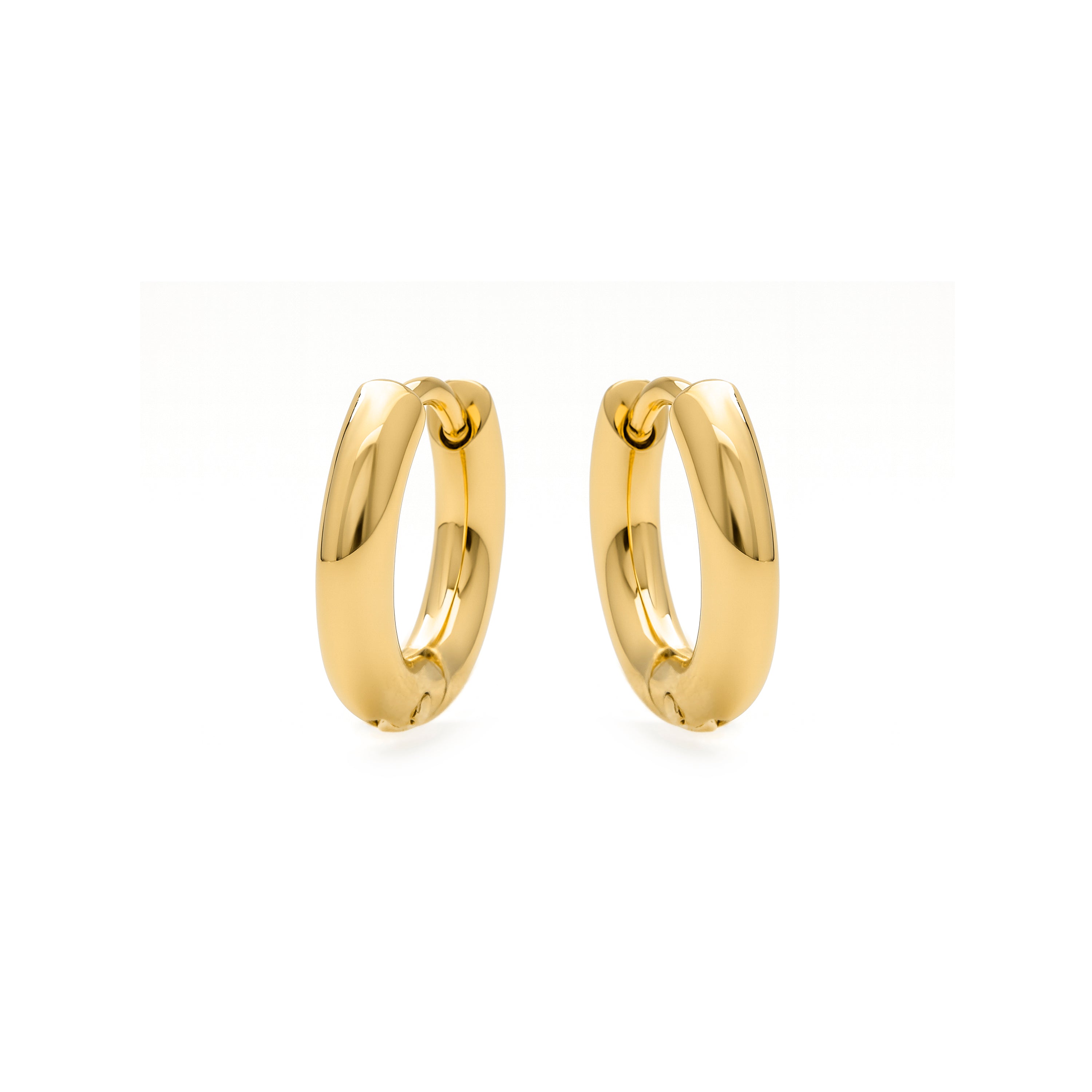 Pendientes acabado oro 18K - Bradwa