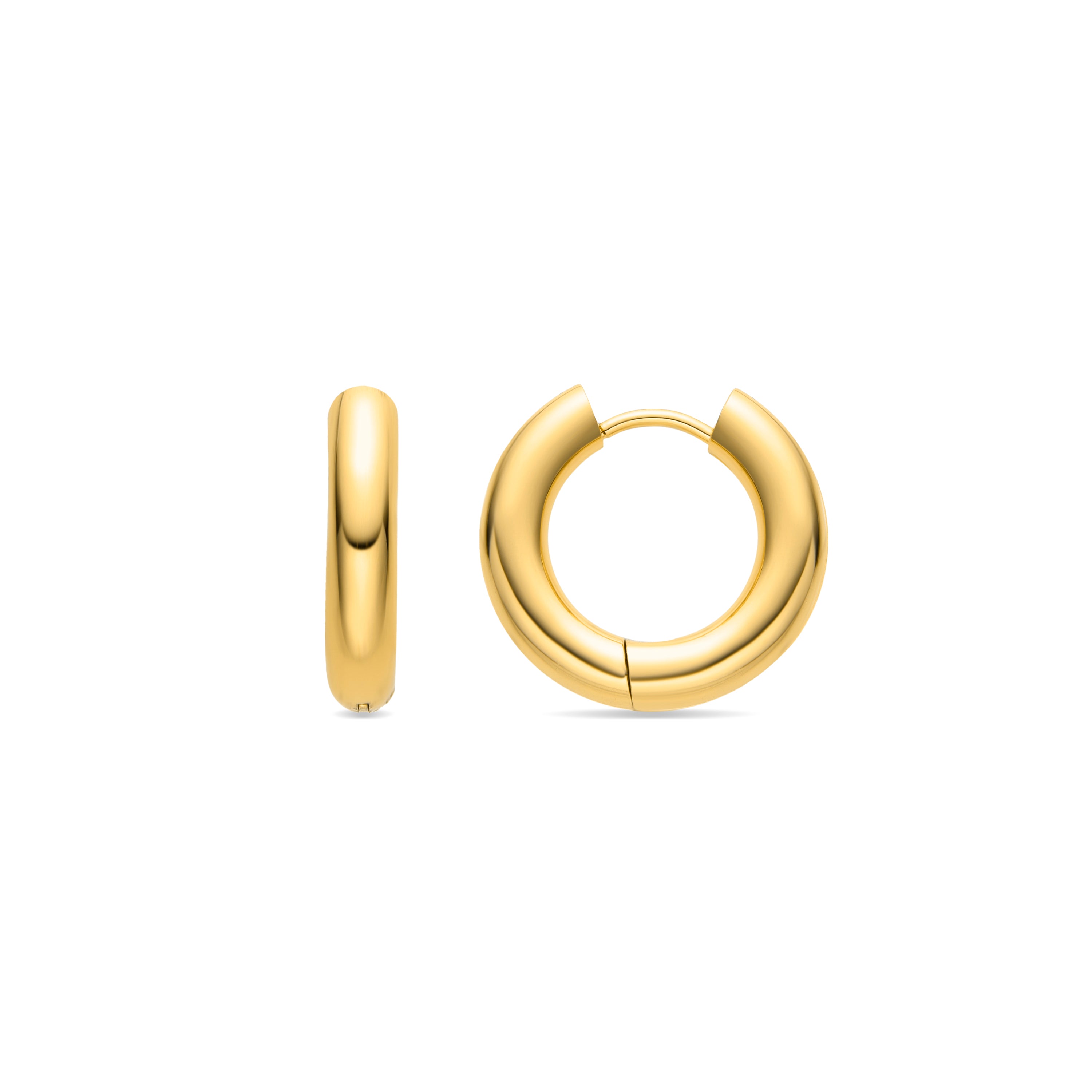 18K gold finish earrings - Helali