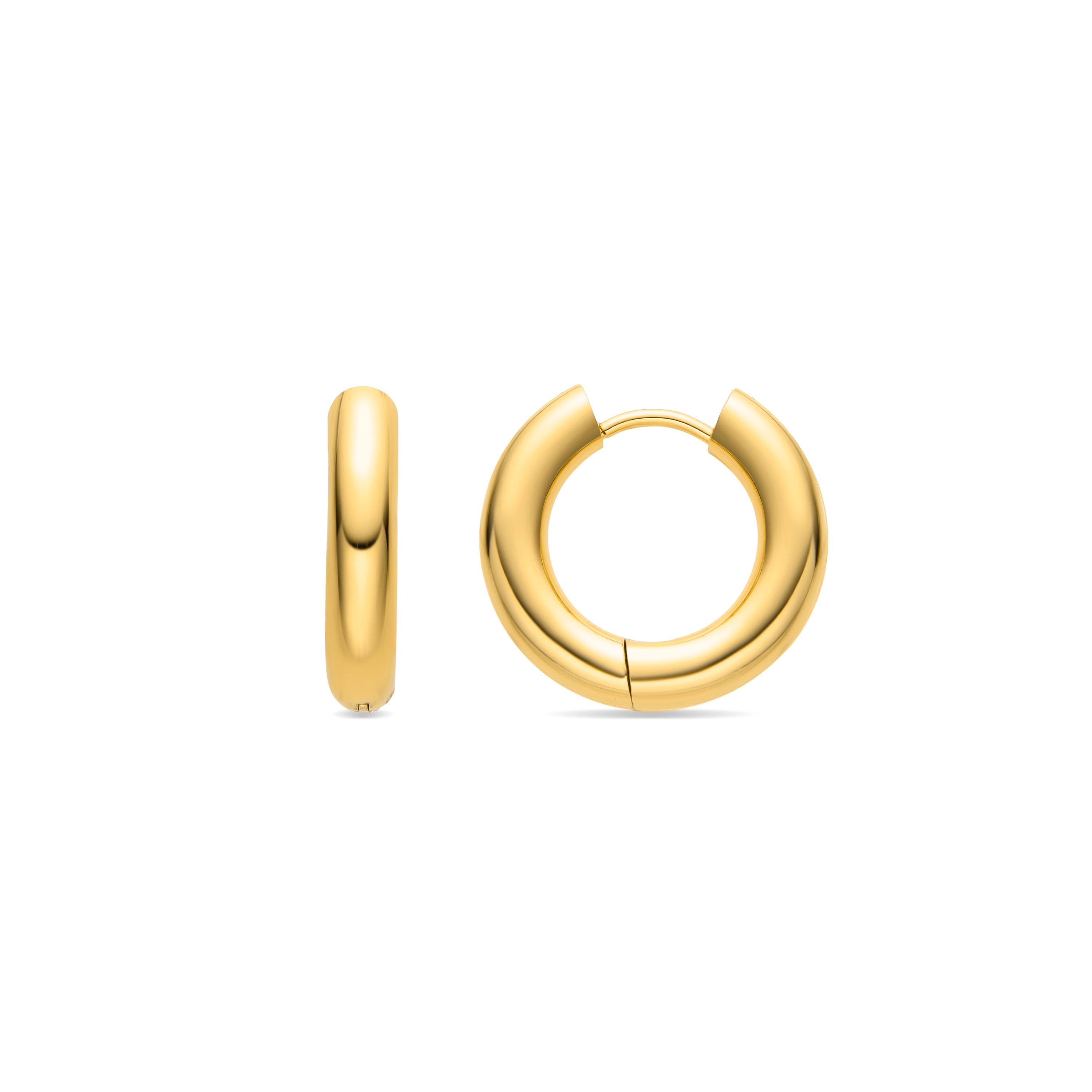 Helali earrings 18k yellow gold finish